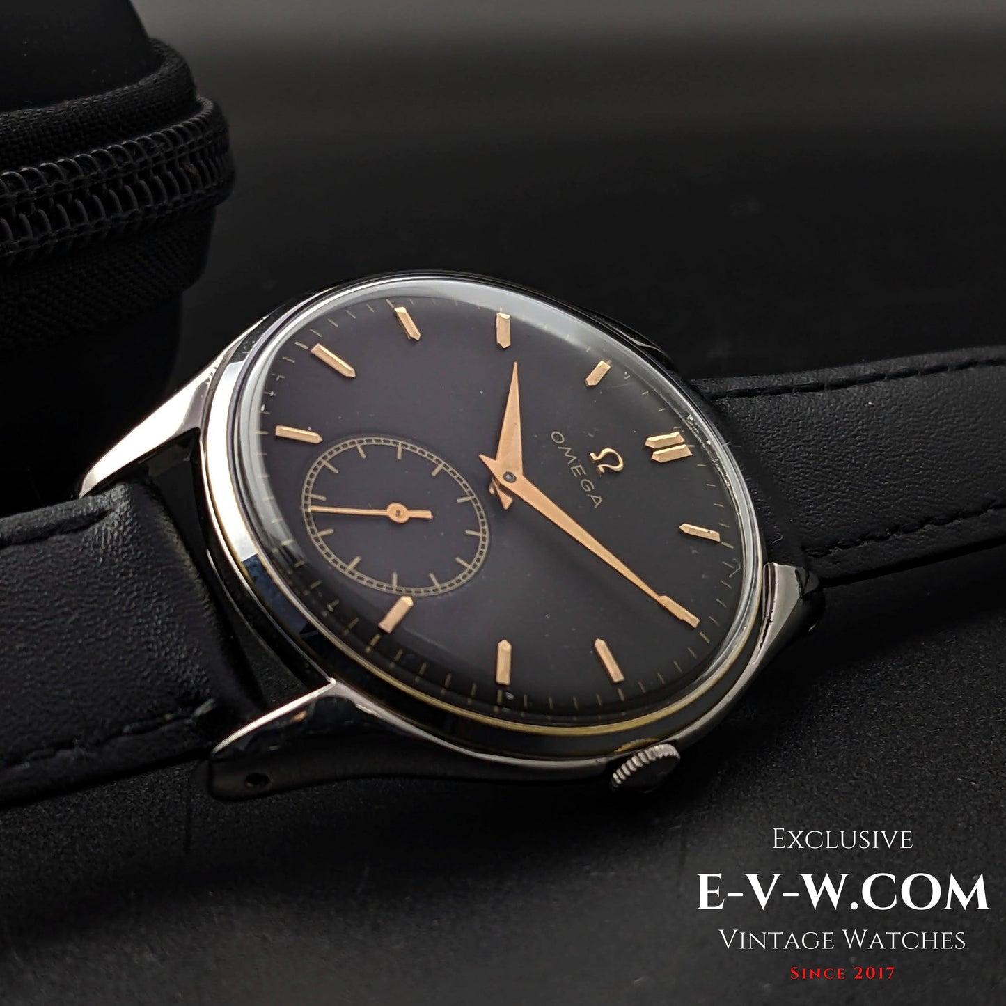 59 Years Old Vintage Omega Jumbo 38,5mm Ref. 2505-11 / Cal. 265 / 30T2 / Vintage 1947