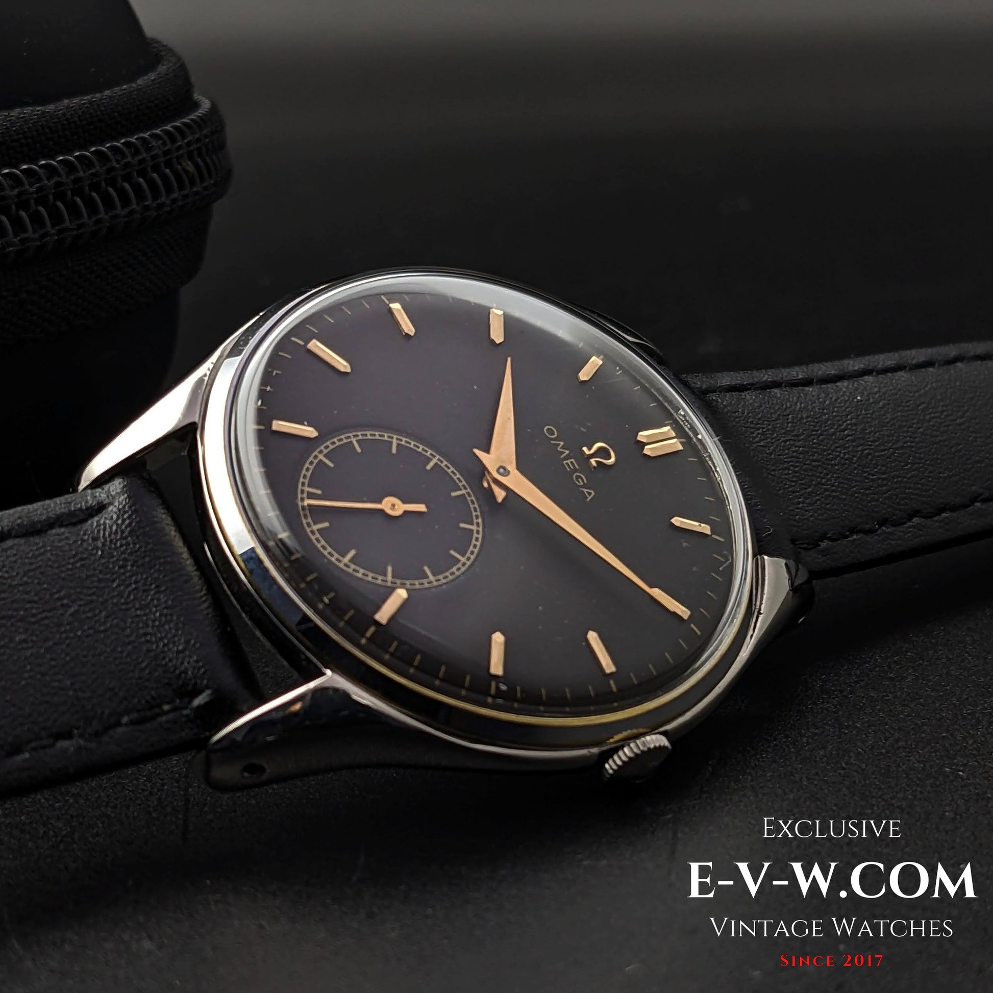 59 Years Old Vintage Omega Jumbo 38,5mm Ref. 2505-11 / Cal. 265 / 30T2 / Vintage 1947