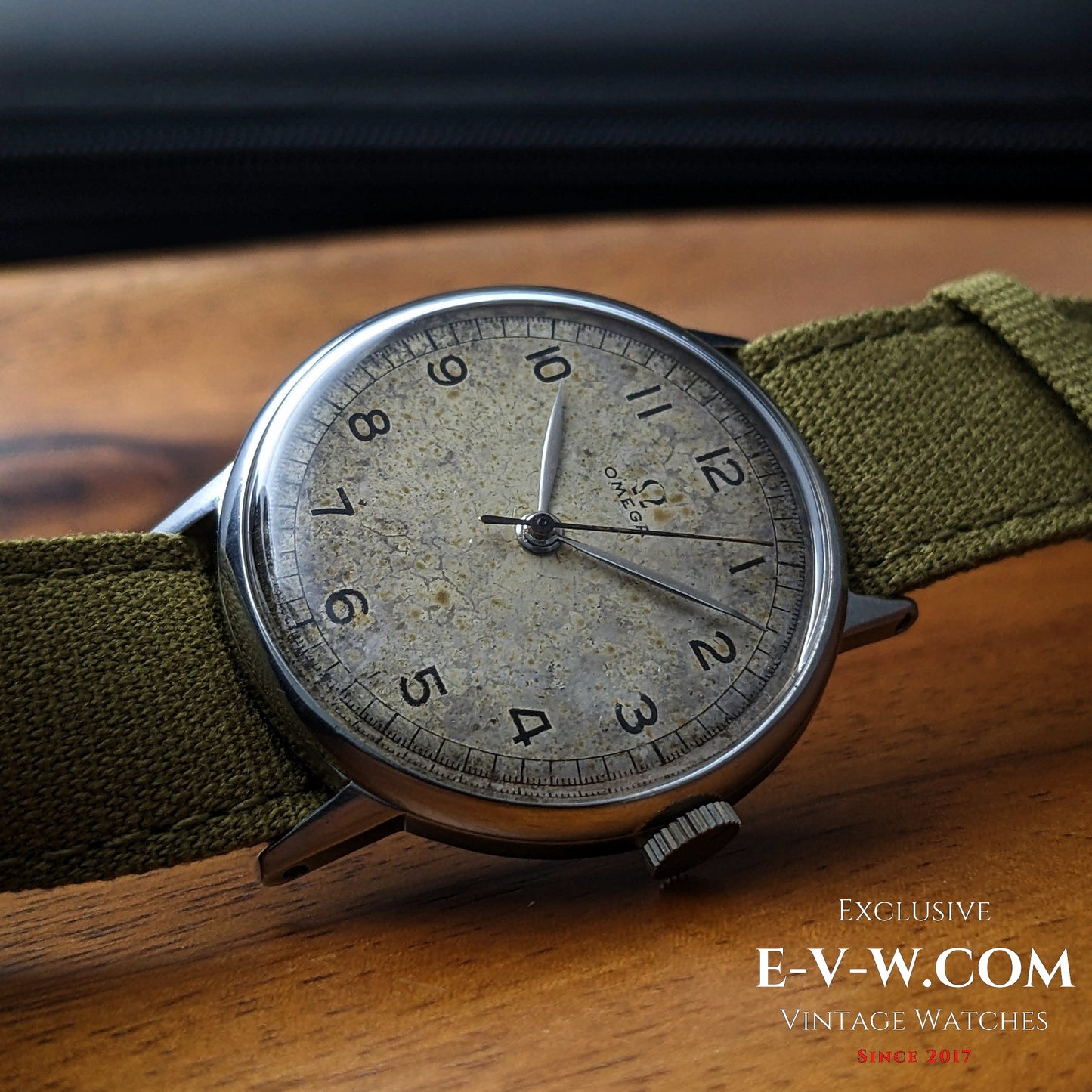 ~80 Years Old — Omega 30T2 WWII “Calatrava-Style” | Ref. 2349/3 | Cal. 30T2 SC | ~1944 | Serviced