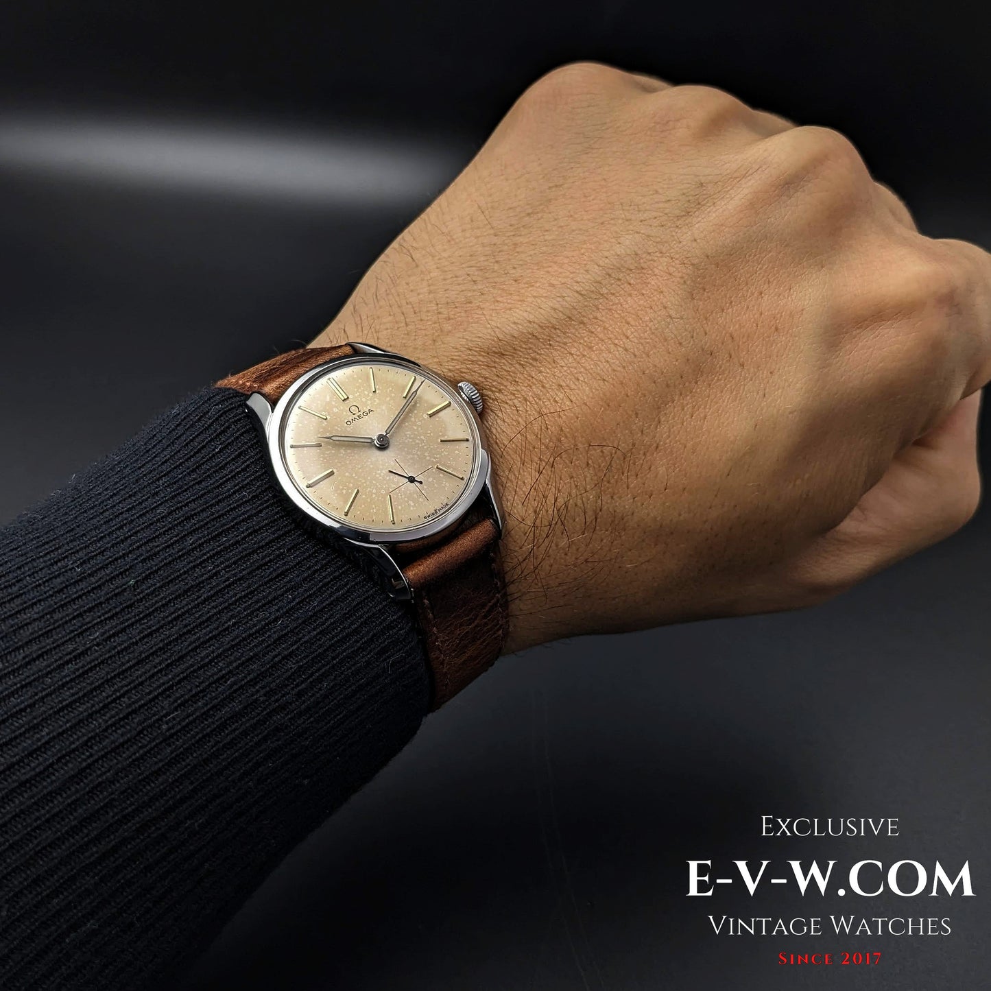 73 Years Old Vintage Omega with beautiful patina Ref. 2639-1 / Cal. 265 (30T2) / Vintage 1950