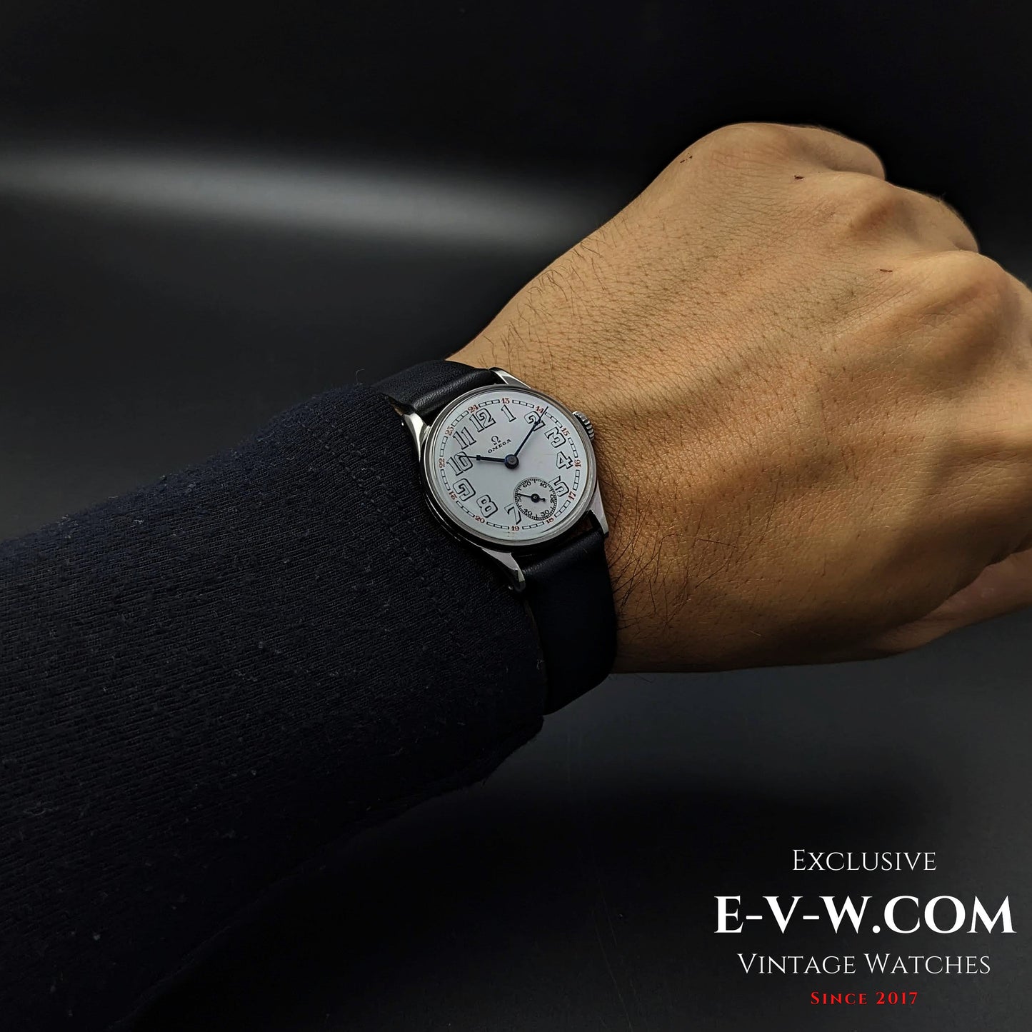 84 Years Old Rare Omega Art Deco / Cal. 25,6SOBT3/ Vintage 1939