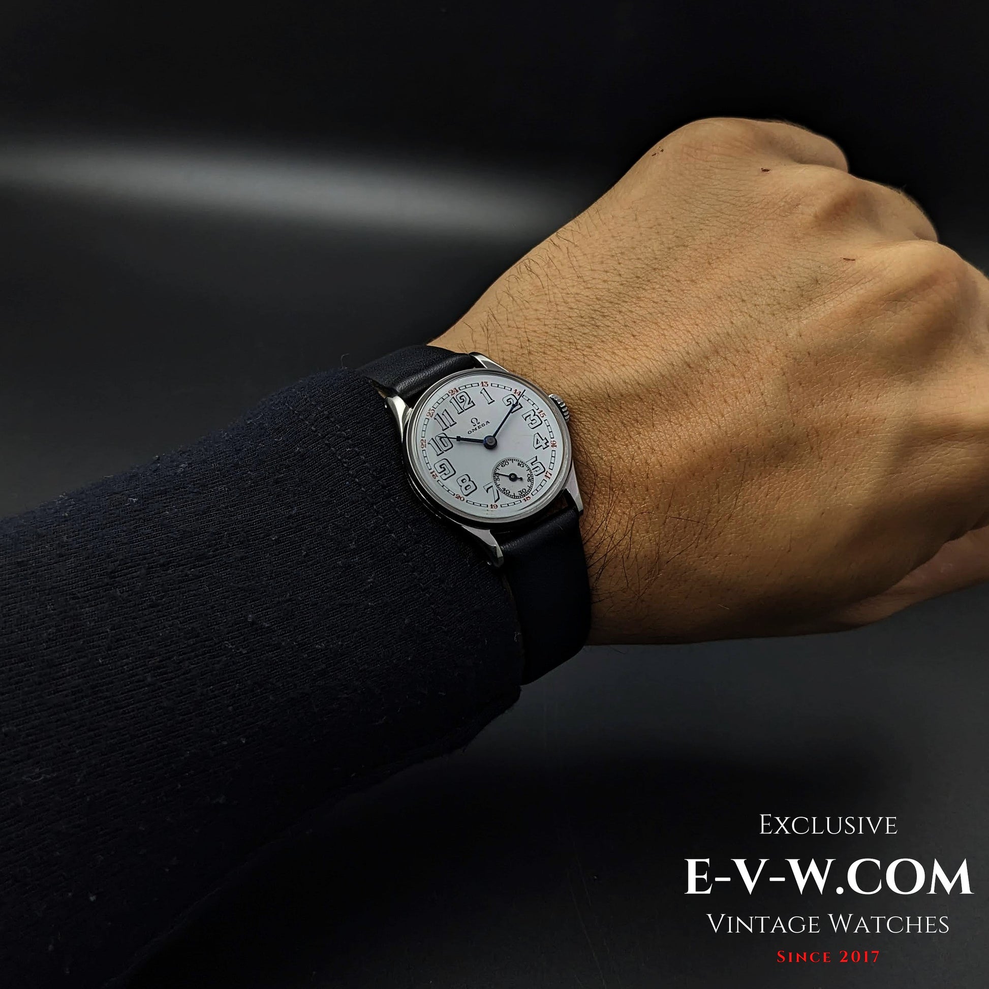 84 Years Old Rare Omega Art Deco / Cal. 25,6SOBT3/ Vintage 1939