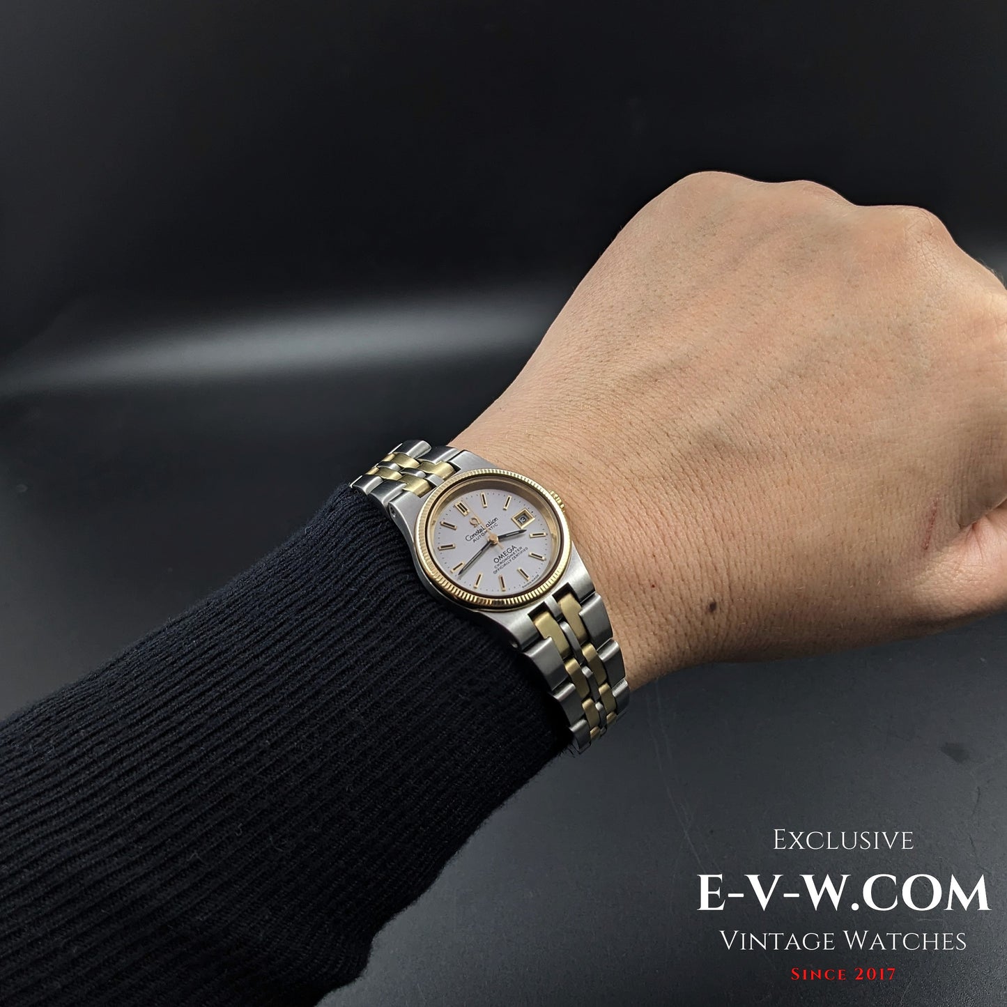 50 Years Old Vintage Omega Constellation Automatic Women's - ladys / Gold Seel /Ref. 5680019 / Cal. 685 Vintage 1974