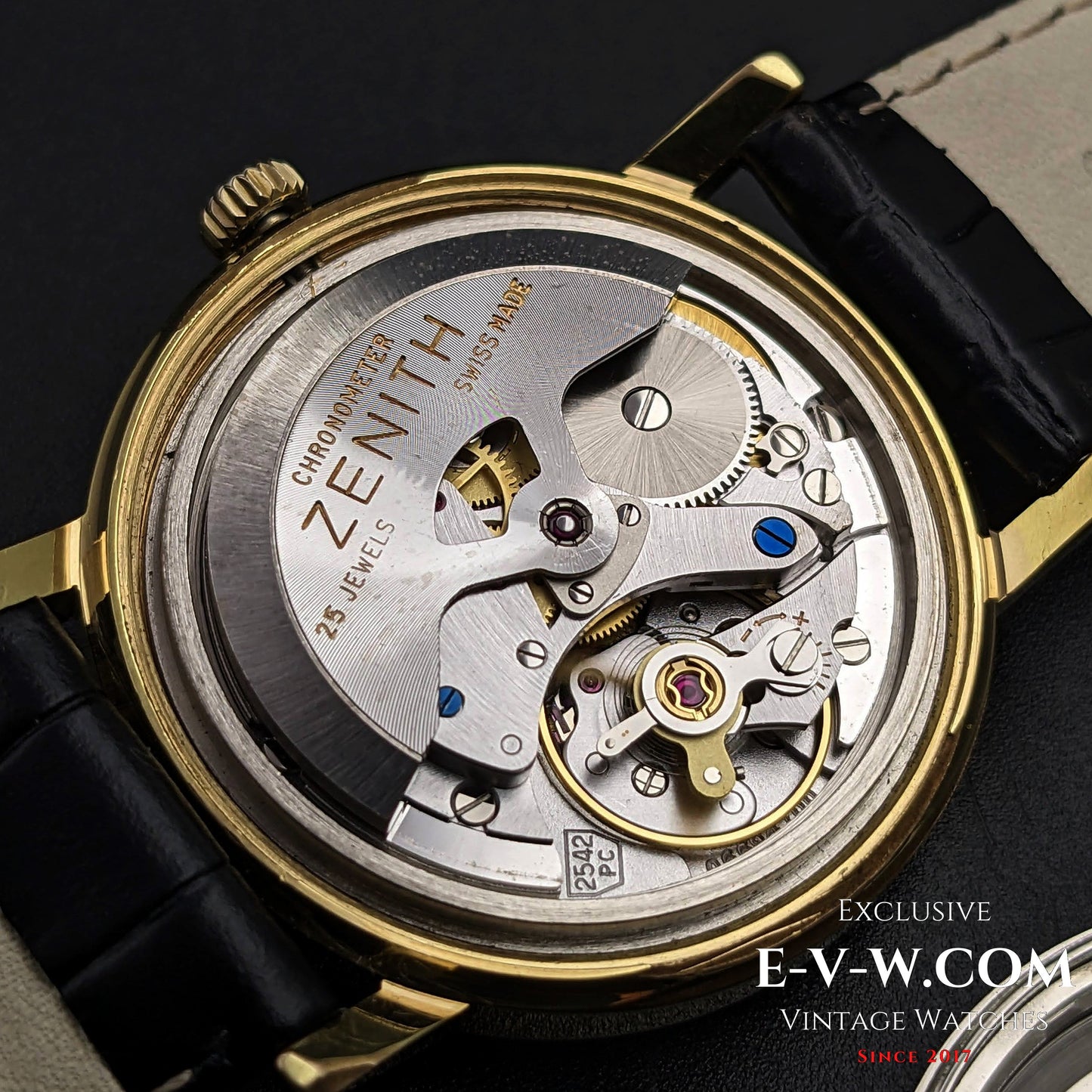60 Years Old Vintage Zenith CHRONOMETRE Automatic CAPTAIN DE LUXE / Cal. 2542PC / Vintage 1960s
