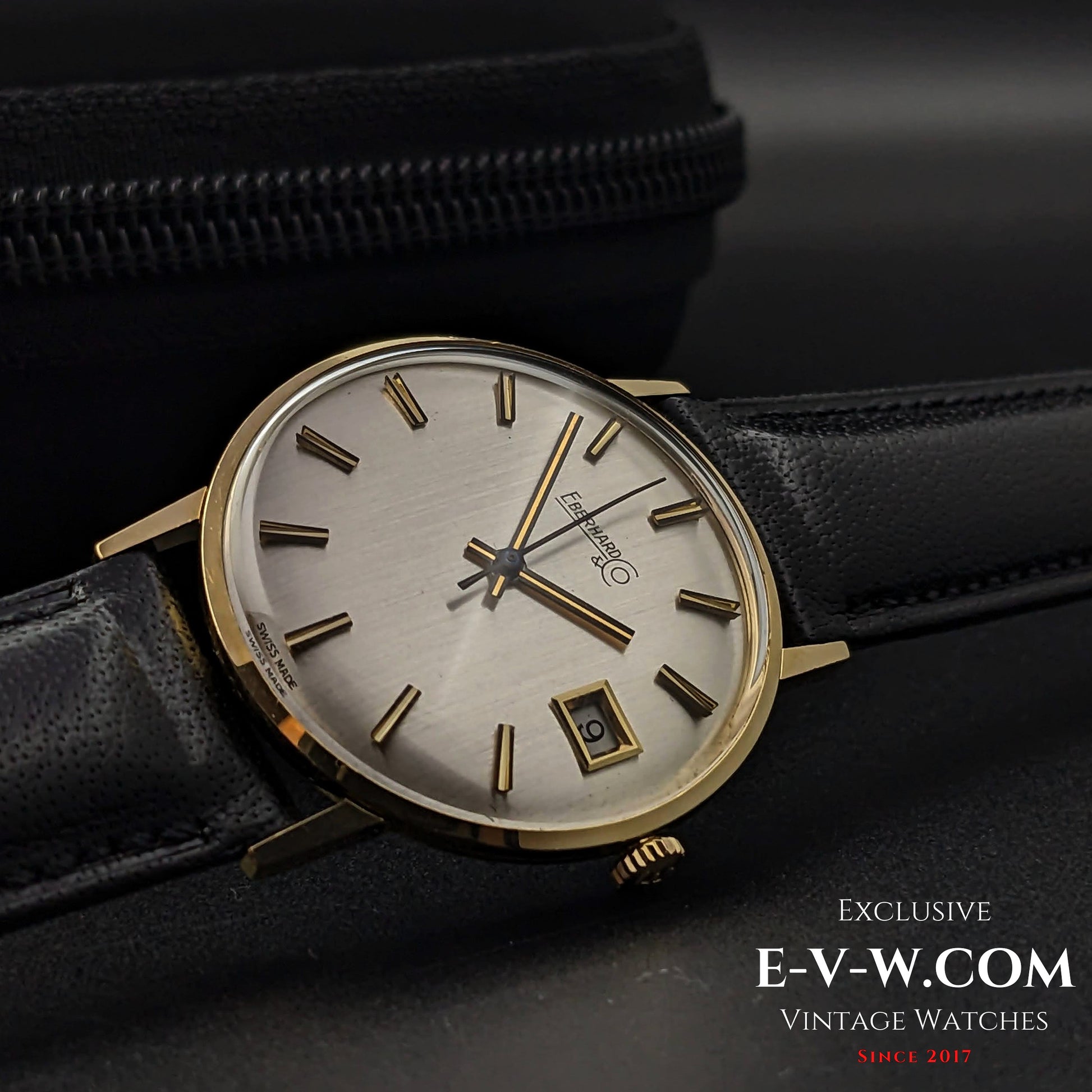 60 Years Old Vintage Eberhard & CO / 18k Gold/ Cal.236-12 B / Vintage 1960s