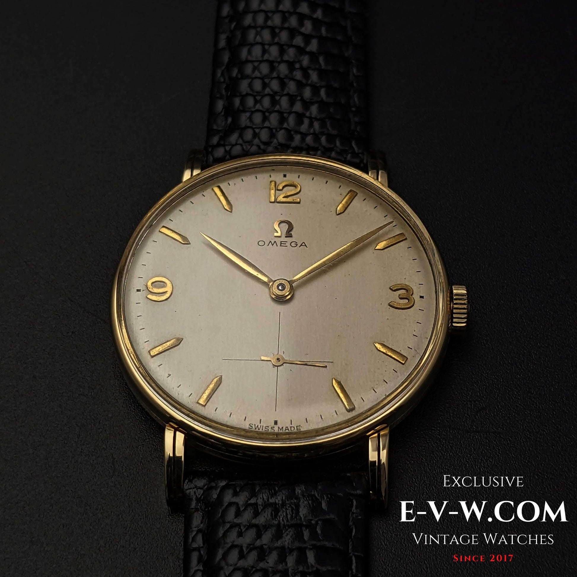 WWII Omega 18k Gold Rare 30T2 PC / 18k Gold / Vintage 1944