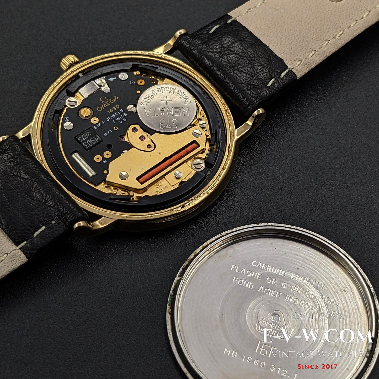40 Years Old Vintage Omega DeVille Ref. 1960.312-1 / Cal. 1430 / Vintage 1980