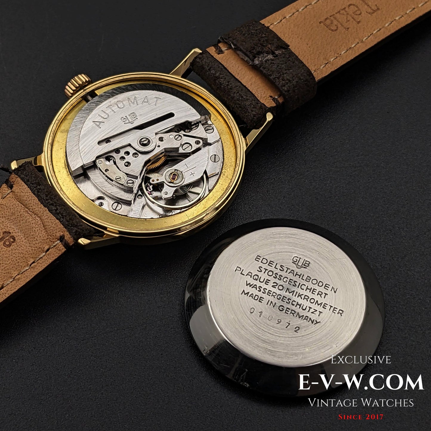 53 Years Old Vintage GUB Glashutte AUTOMAT / Cal. 67.1 / Vintage 1970