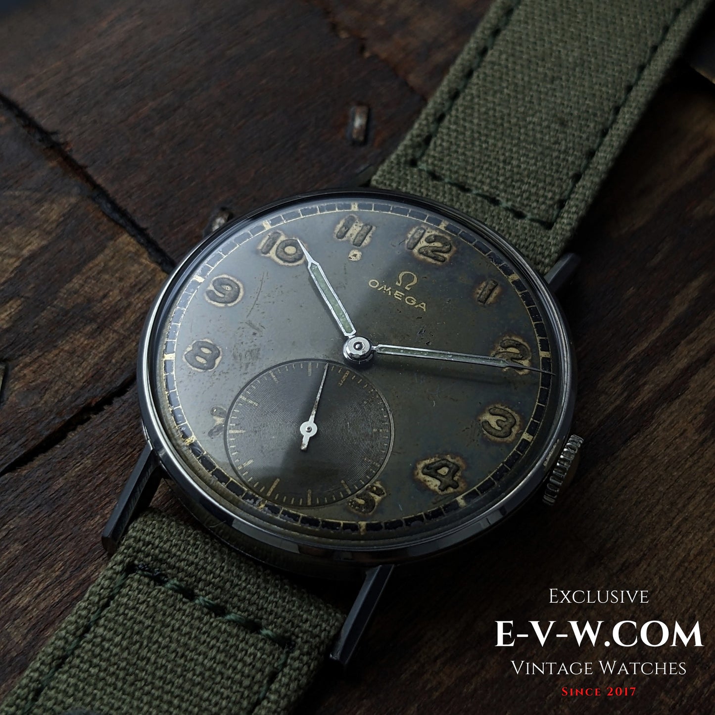 81 Years Old Vintage Omega WWII | Ref. 2383/2 | Cal. 30T2 | Vintage 1944 | Full service