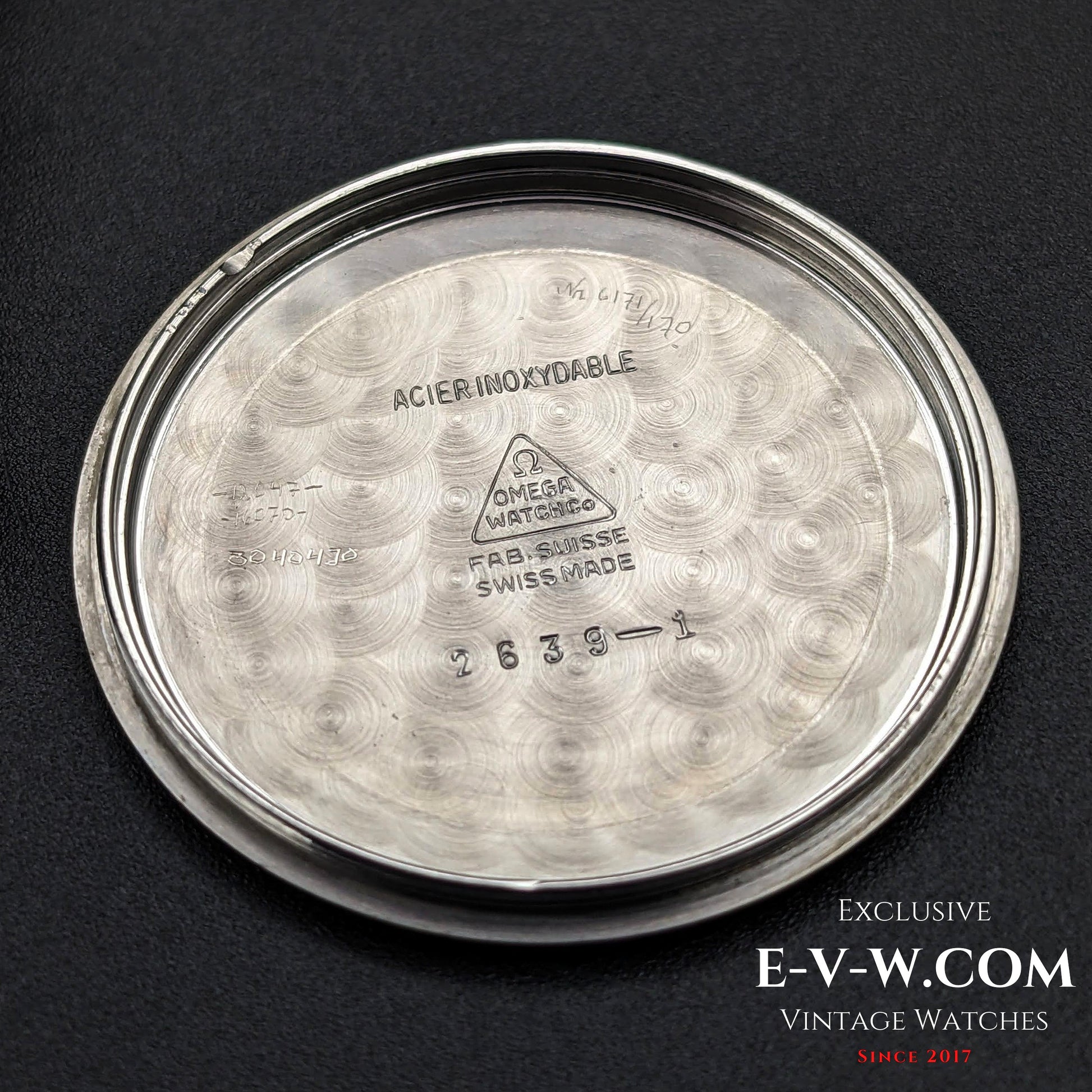 73 Years Old Vintage Omega with beautiful patina Ref. 2639-1 / Cal. 265 (30T2) / Vintage 1950