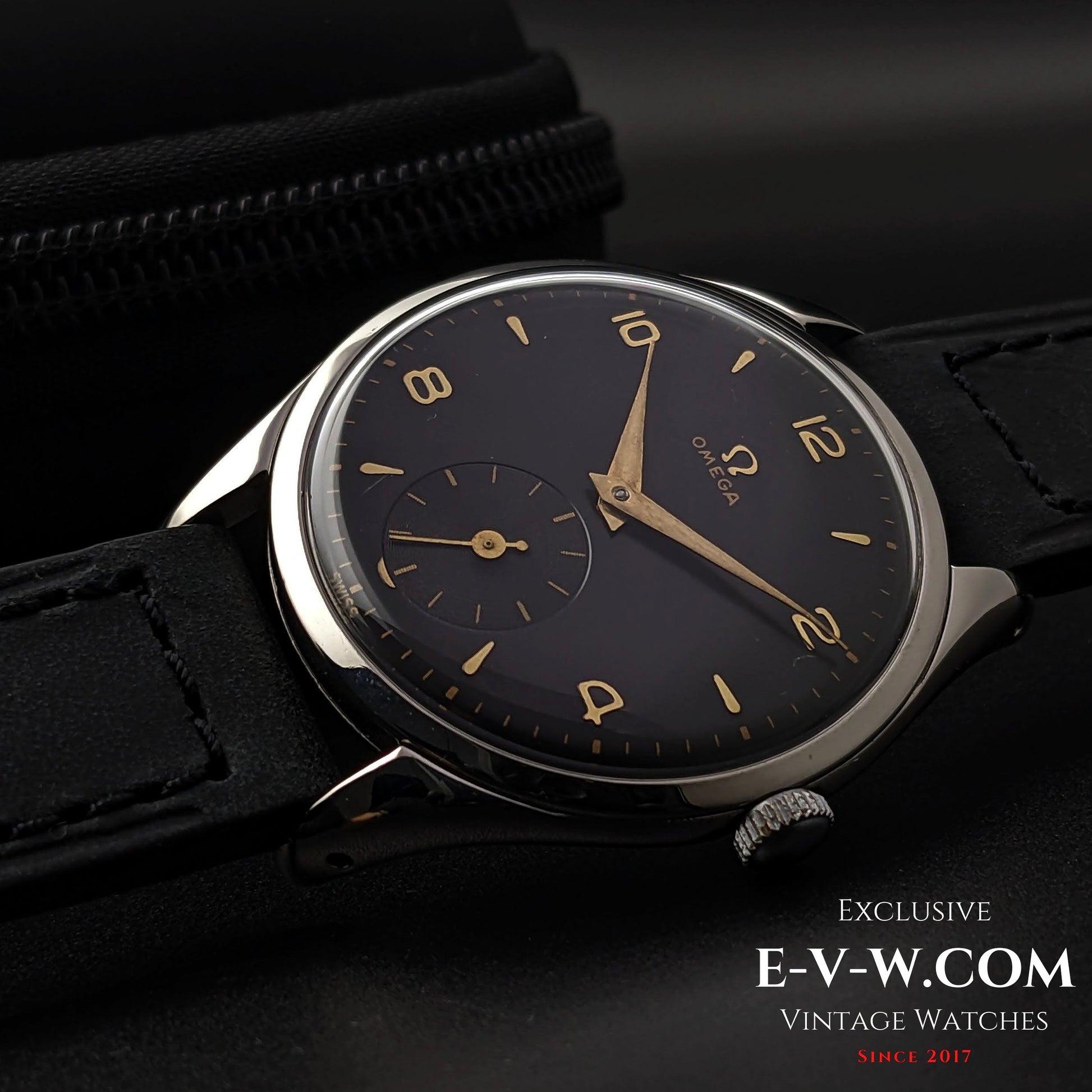 76 Years Old Vintage Omega Jumbo 38mm  Ref. 2505-5 / Cal.265 (30T2 Family) / Vintage 1947