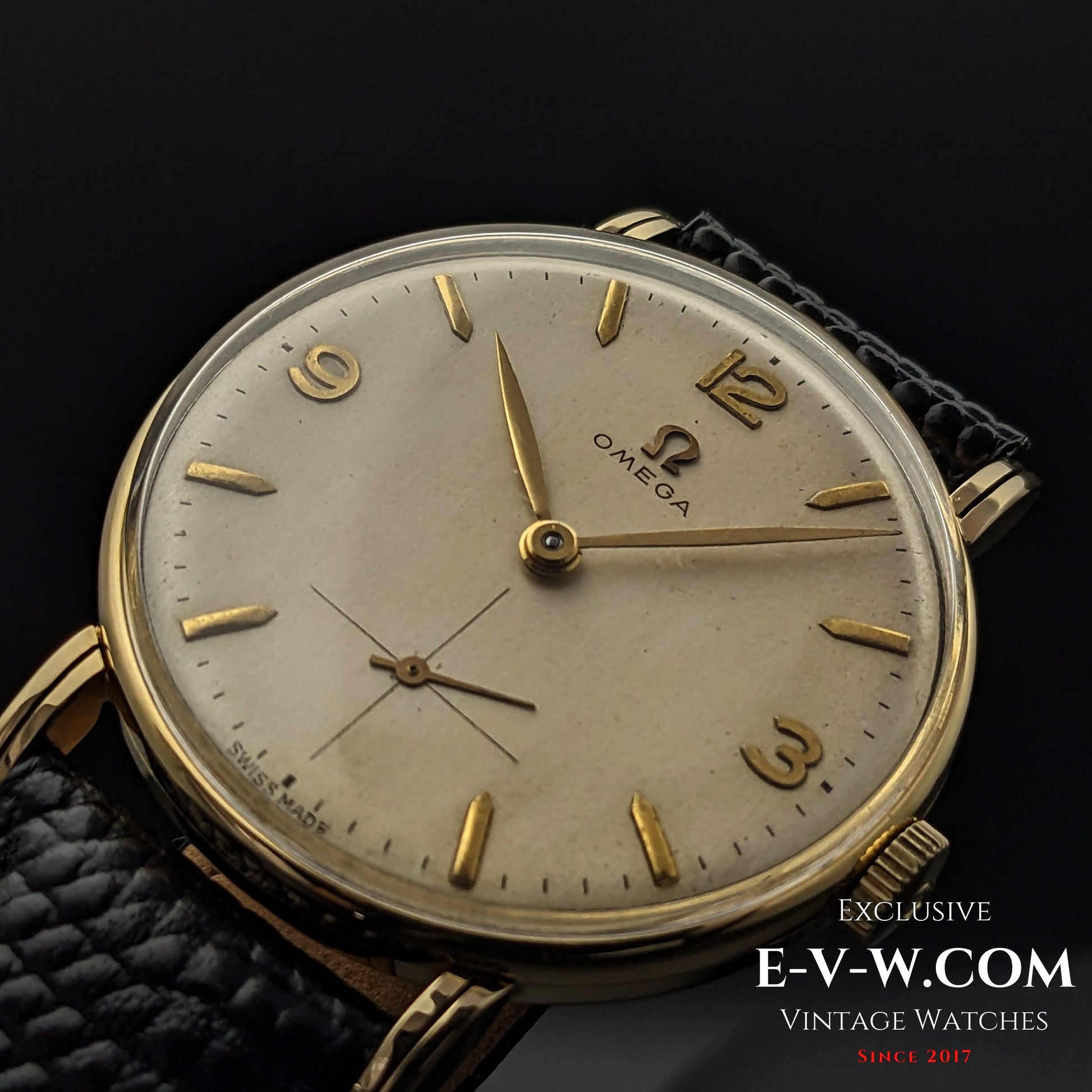 WWII Omega 18k Gold Rare 30T2 PC / 18k Gold / Vintage 1944