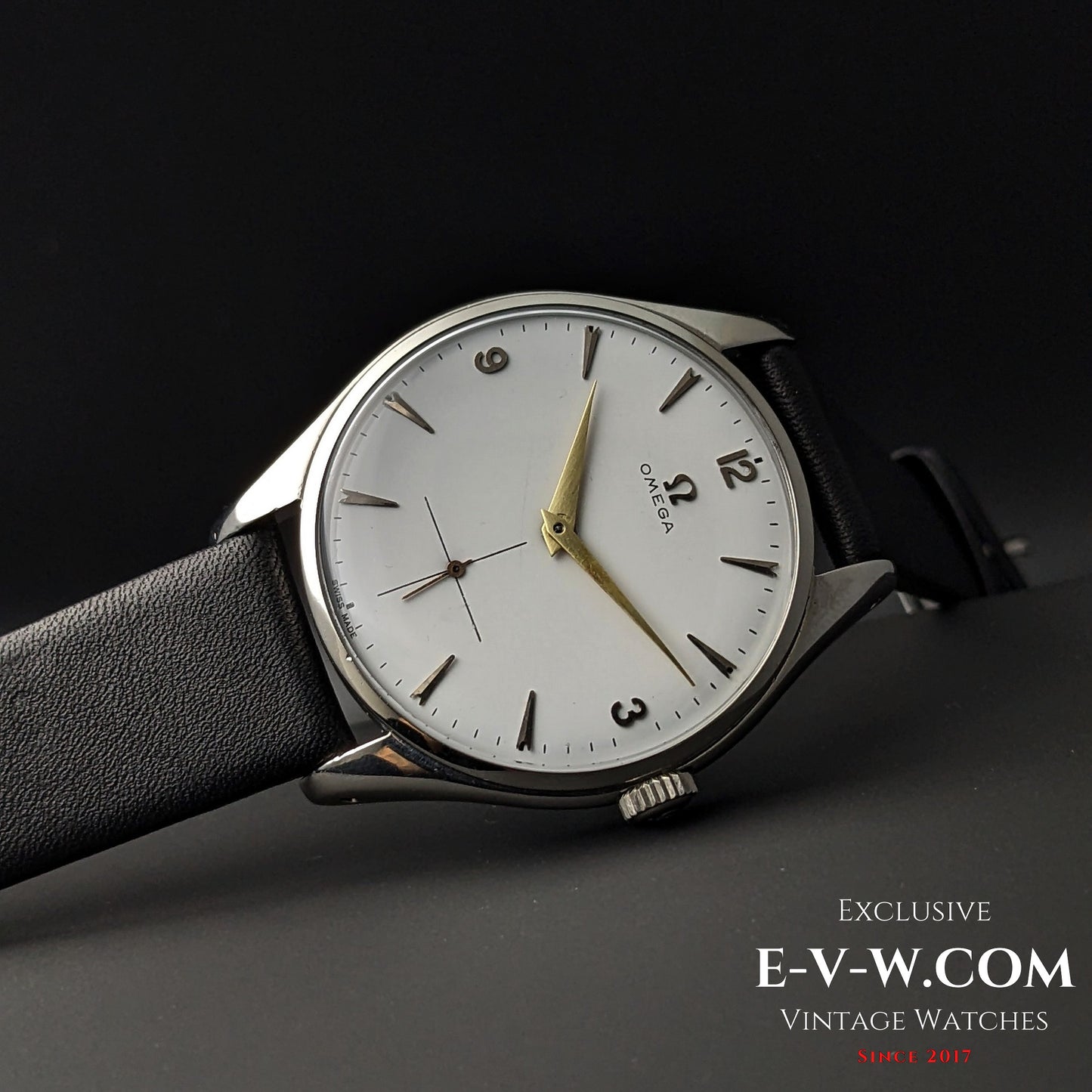 75 Years Old Vintage Omega JUMBO 38mm / Oversize / Ref. 2505 / Cal. 265 / Vintage 1950