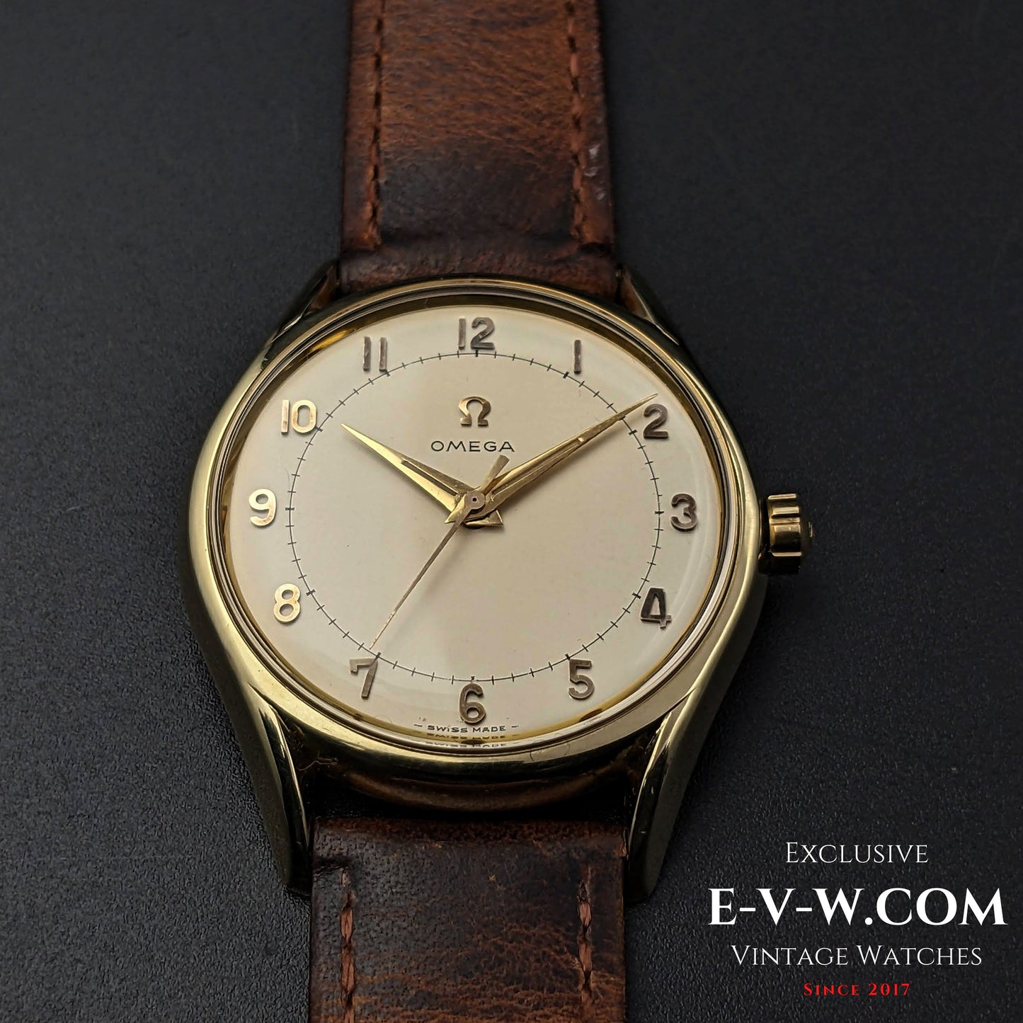 69 Years Old Vintage Omega Oversize Ref. 2792 -2 SC / Cal. 283 (30T2 family) / Vintage 1954