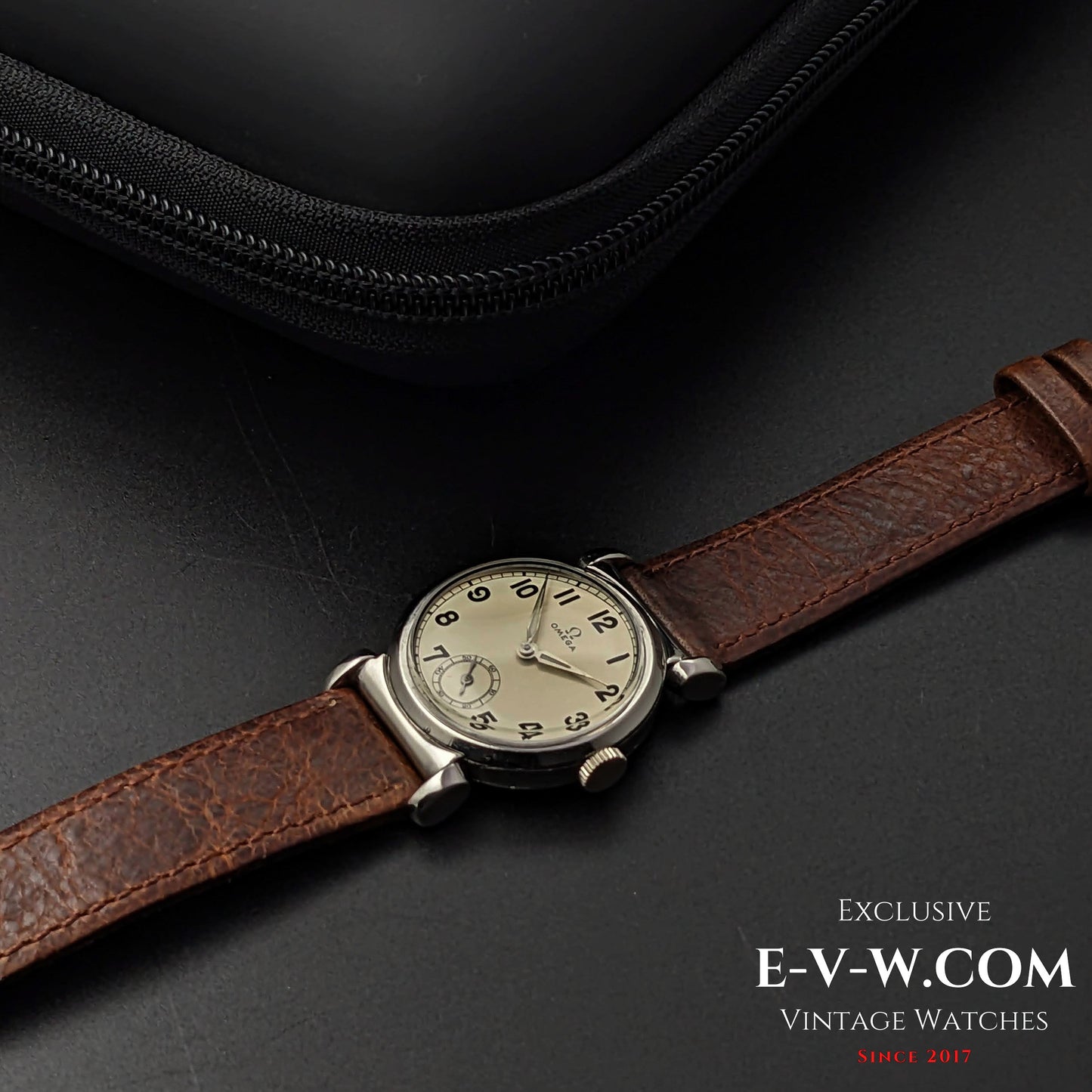 e-v-w.com 88 Years Old Vintage Omega  Scarab Art Deco  / Ref.  / Cal. 26.5 SOB T2 / Vintage  1935