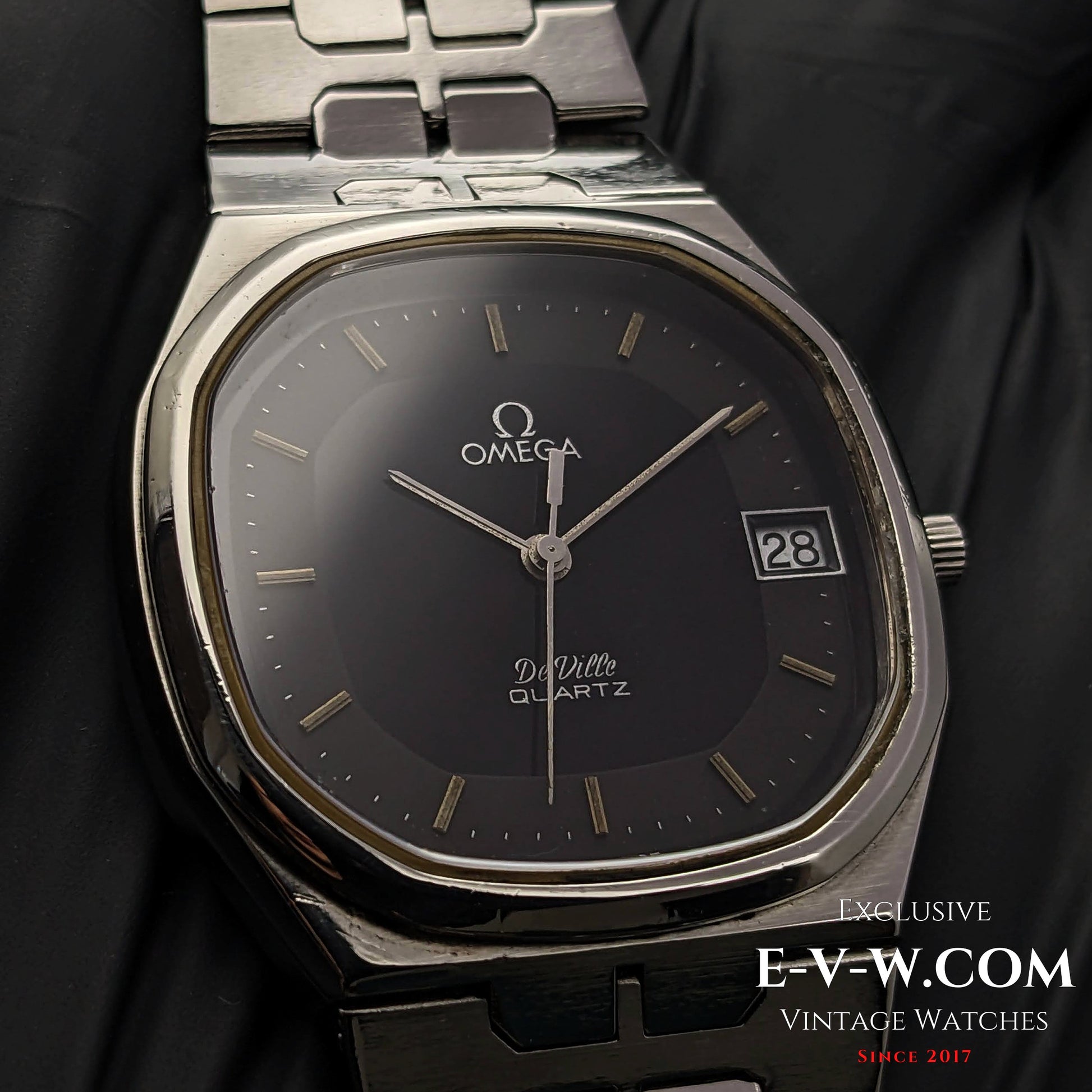 Omega DeVille Quartz / Two-tone dial / Cal. 1332 / Vintage 1979