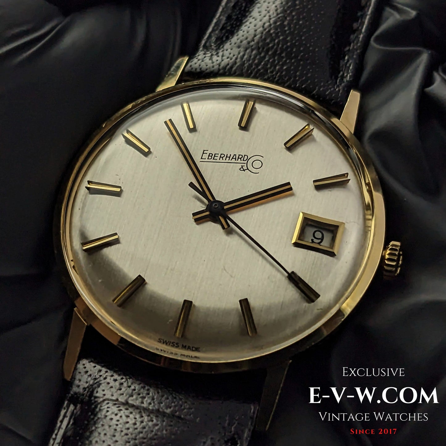 60 Years Old Vintage Eberhard & CO / 18k Gold/ Cal.236-12 B / Vintage 1960s