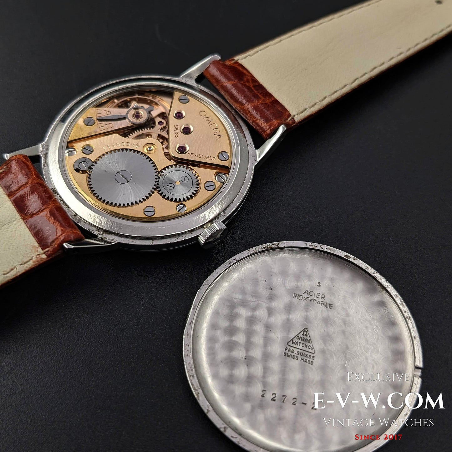 76 Years Old Vintage Omega Very Rare Pontifex Hands / Jumbo Oversize /Ref. 2272-9 / Cal. 30T2PC / Vintage 1947