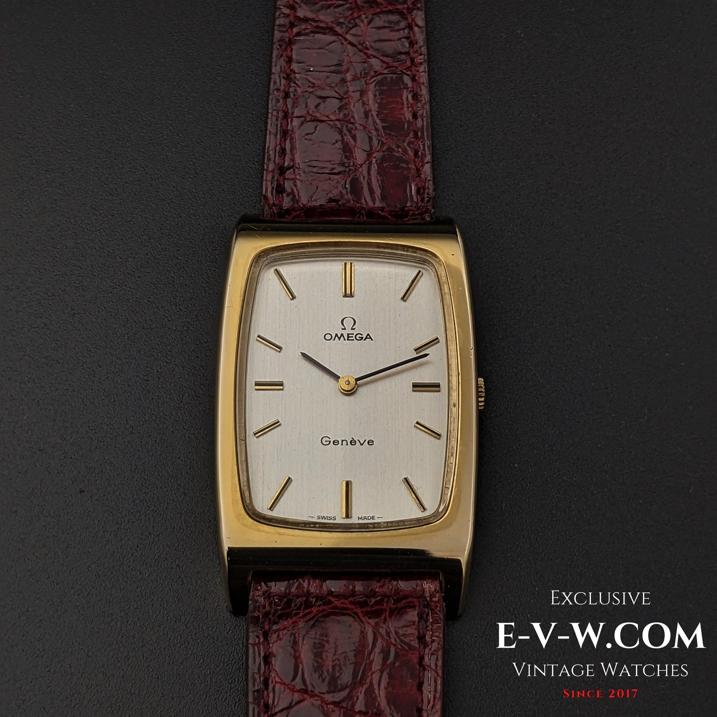 53 Years Old Vintage Omega Geneve Tank Gold plated / Jumbo Ref. 111010 / Cal. 620 / Vintage 1971