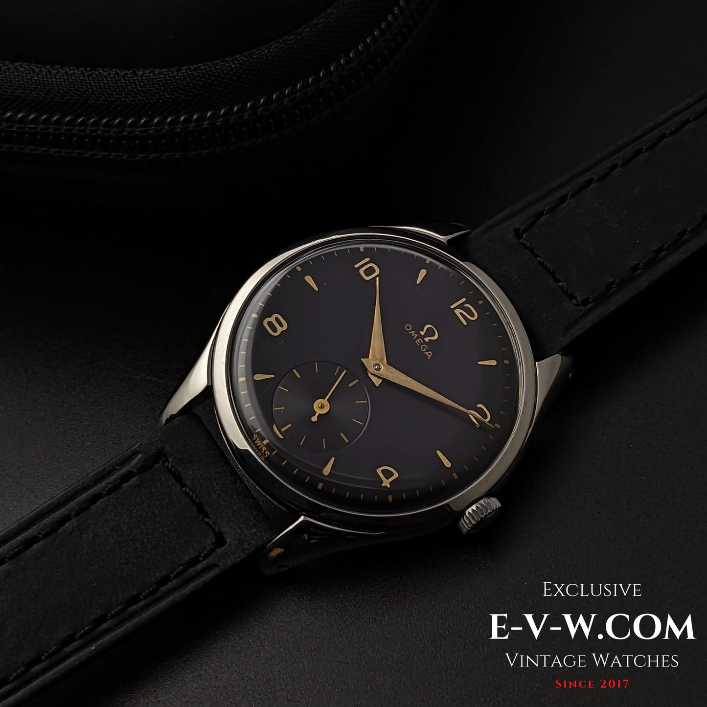 76 Years Old Vintage Omega Jumbo 38mm  Ref. 2505-5 / Cal.265 (30T2 1947Family) / Vintage