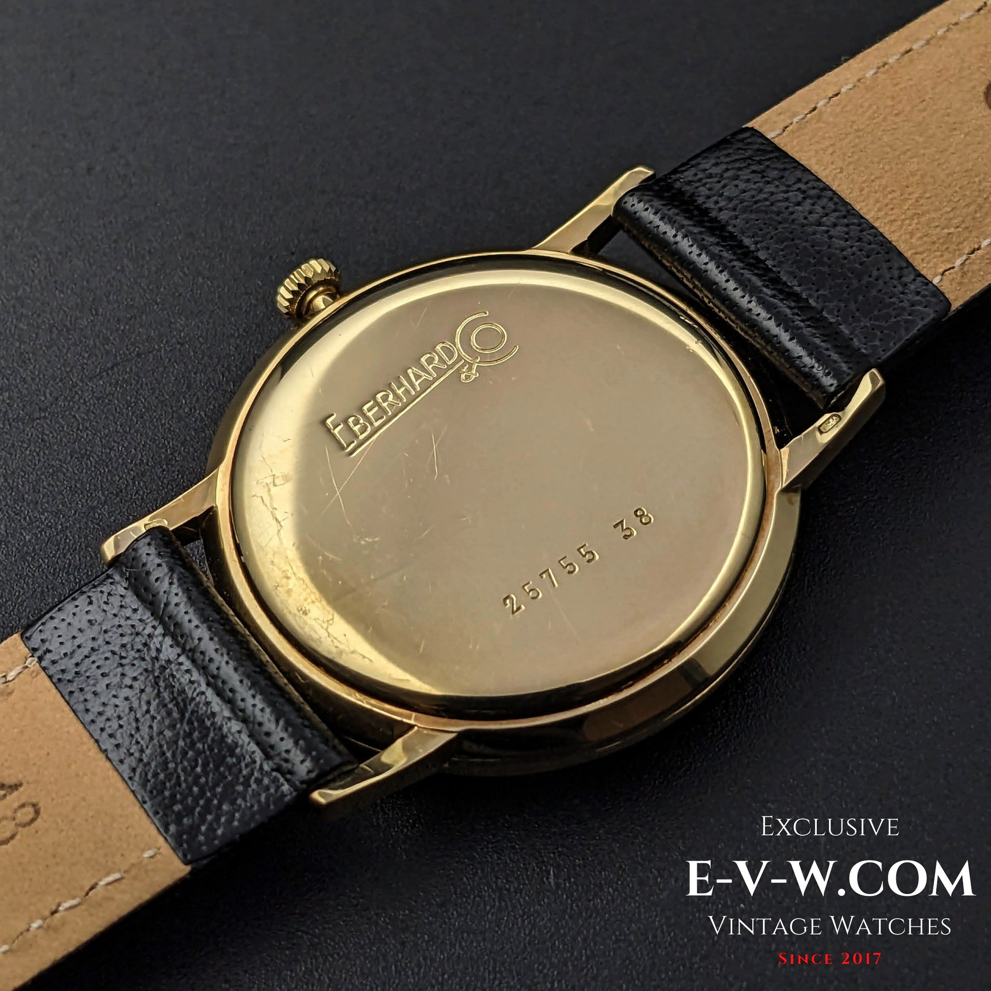 60 Years Old Vintage Eberhard & CO / 18k Gold/ Cal.236-12 B / Vintage 1960s