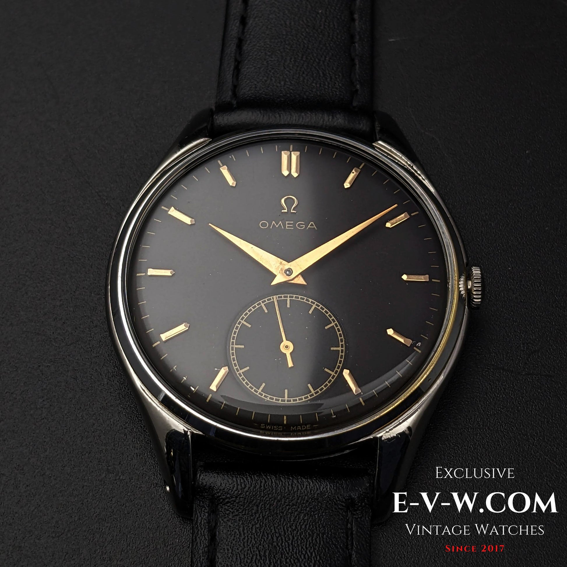 59 Years Old Vintage Omega Jumbo 38,5mm Ref. 2505-11 / Cal. 265 / 30T2 / Vintage 1947