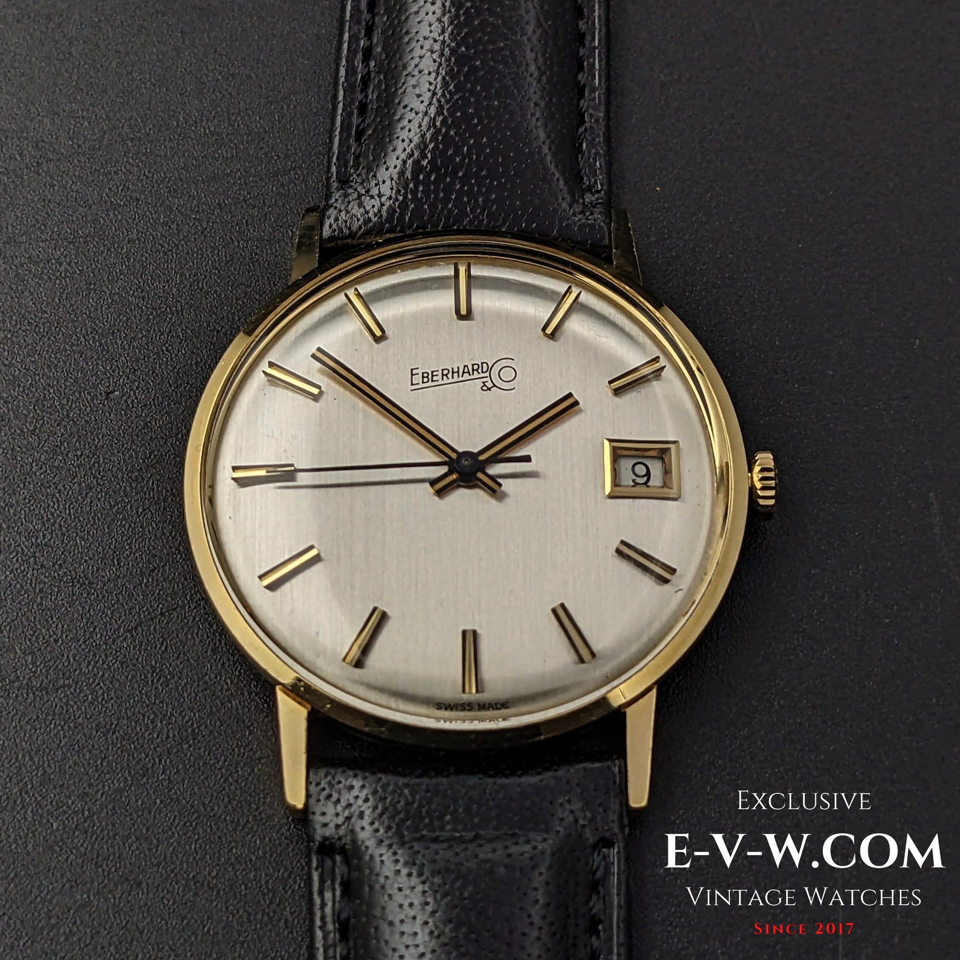 60 Years Old Vintage Eberhard & CO / 18k Gold/ Cal.236-12 B / Vintage 1960s