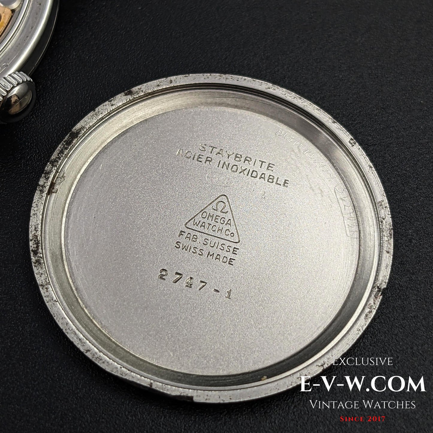 69 Years Old Vintage Omega 30T2 Family /Ref.  2747-1 / Cal.266 / Vintage 1954
