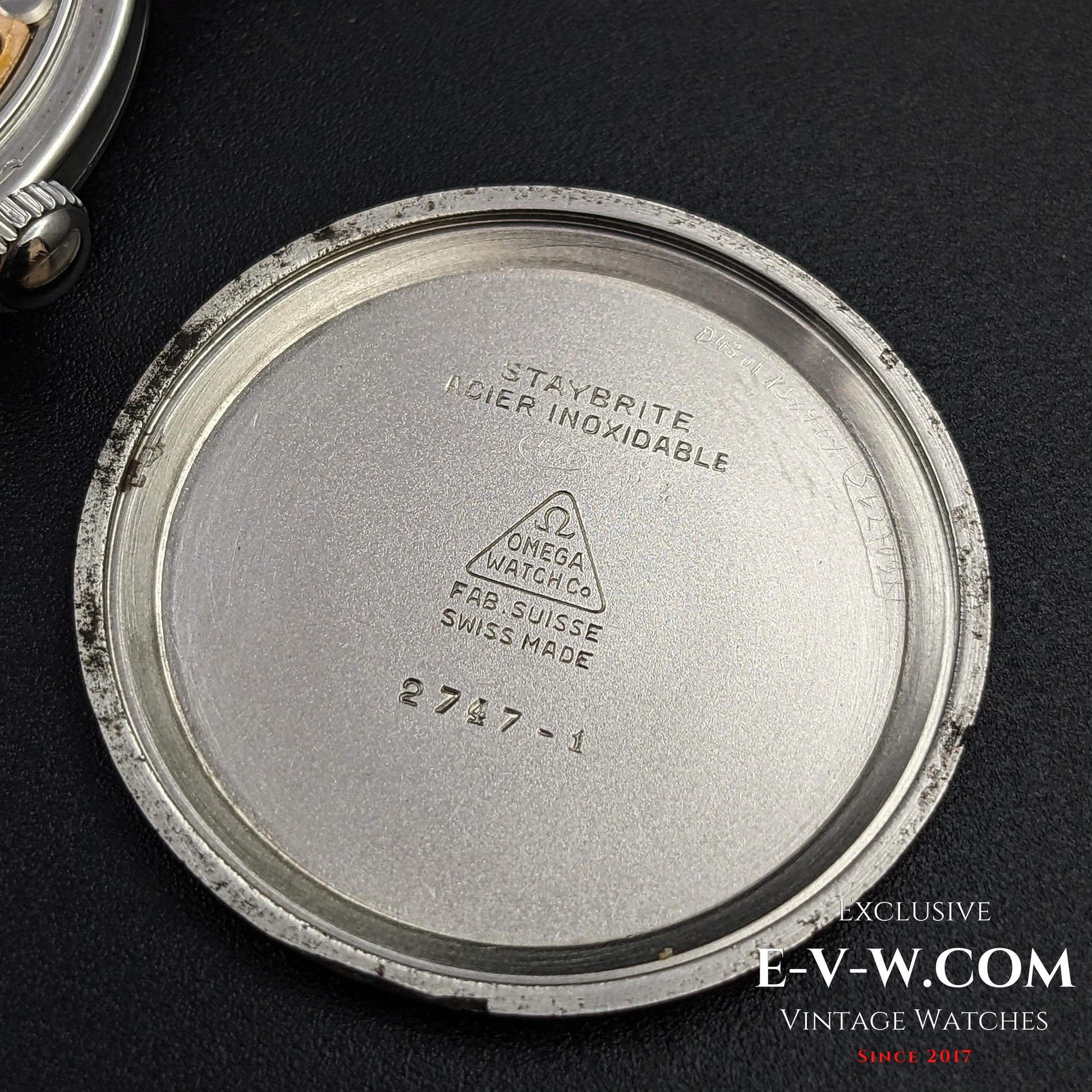69 Years Old Vintage Omega 30T2 Family /Ref.  2747-1 / Cal.266 / Vintage 1954
