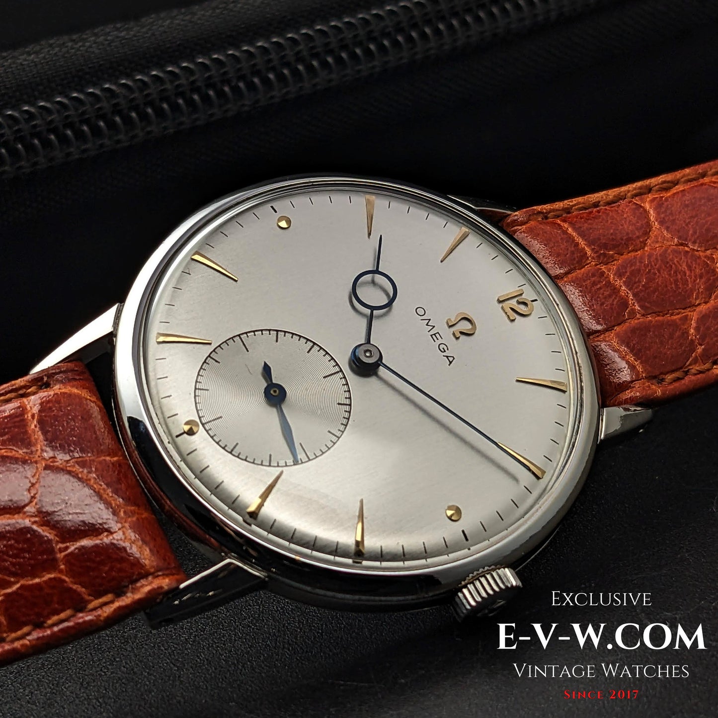 76 Years Old Vintage Omega Very Rare Pontifex Hands / Jumbo Oversize /Ref. 2272-9 / Cal. 30T2PC / Vintage 1947