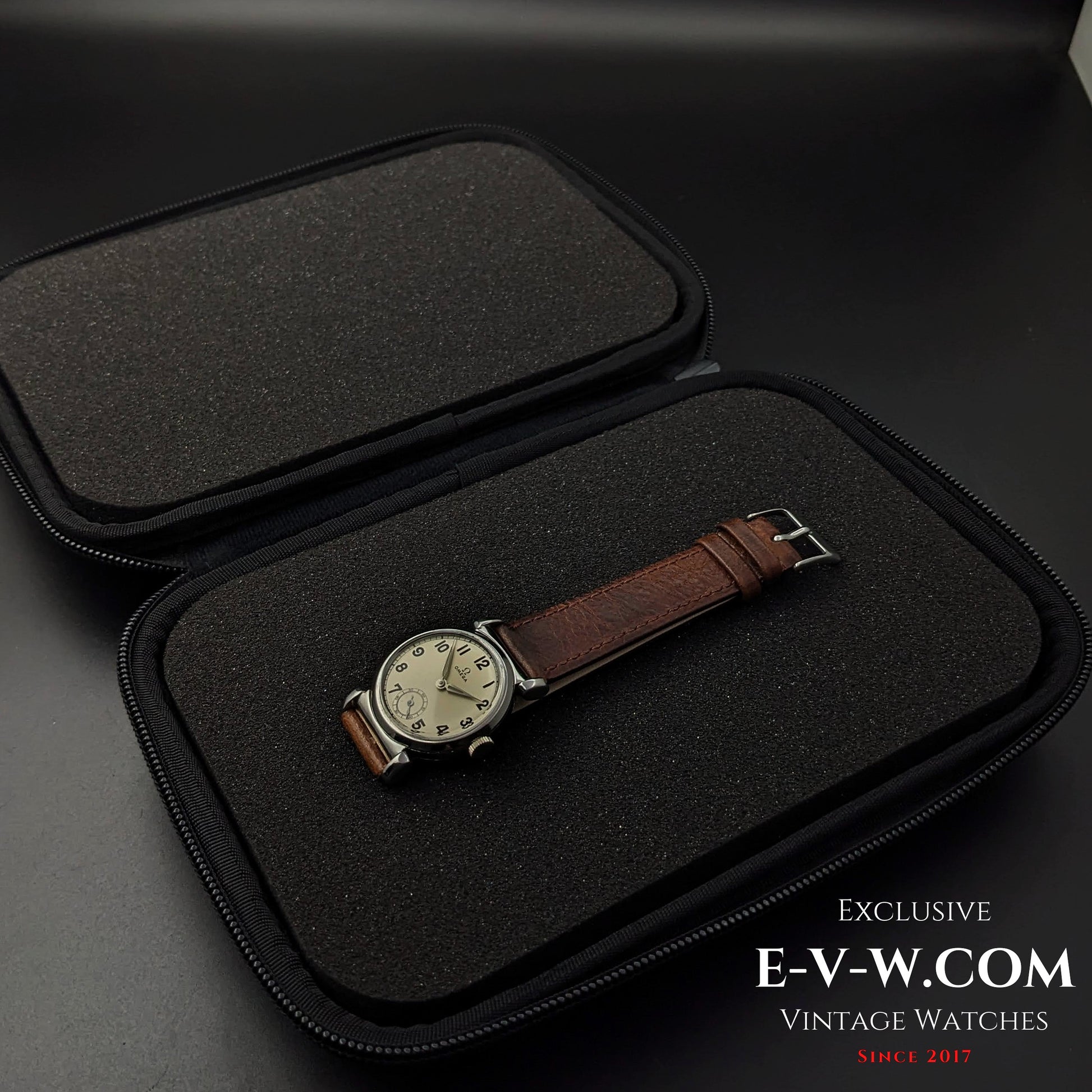 e-v-w.com 88 Years Old Vintage Omega  Scarab Art Deco  / Ref.  / Cal. 26.5 SOB T2 / Vintage  1935