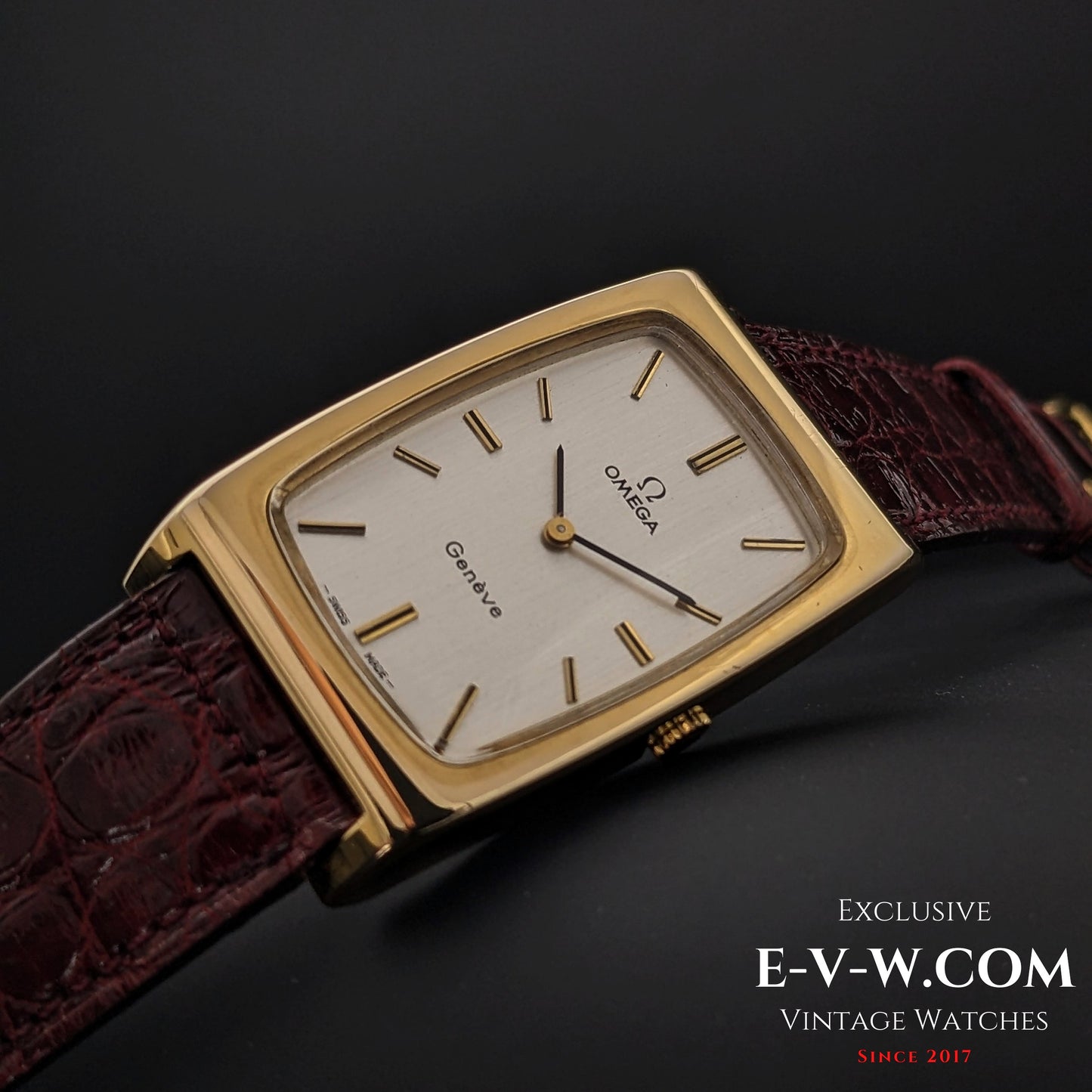 53 Years Old Vintage Omega Geneve Tank Gold plated / Jumbo Ref. 111010 / Cal. 620 / Vintage 1971