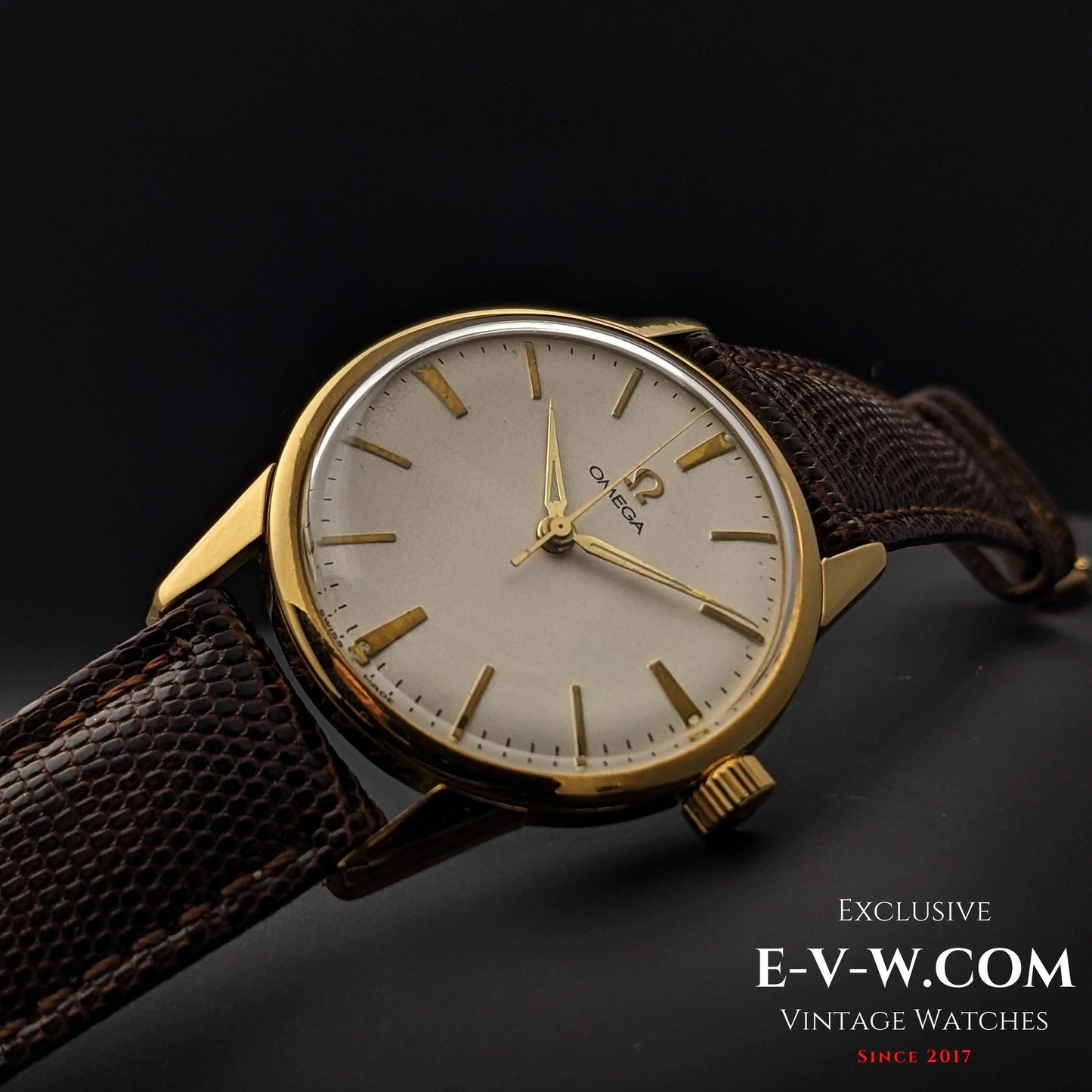 55 Years Old Vintage Omega Gold plated / Ref. 14392-1SC / Cal. 285 (30T2) / Vintage 1969