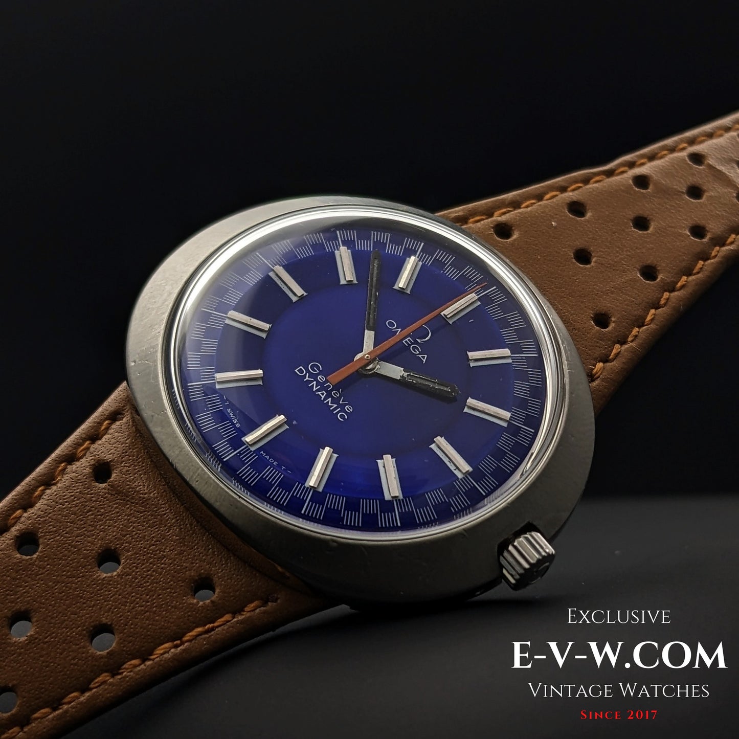 55 Years Old Vintage Omega Geneve Dynamic Racing / Ref. 135033 / Cal. 601 / Vintage 1969