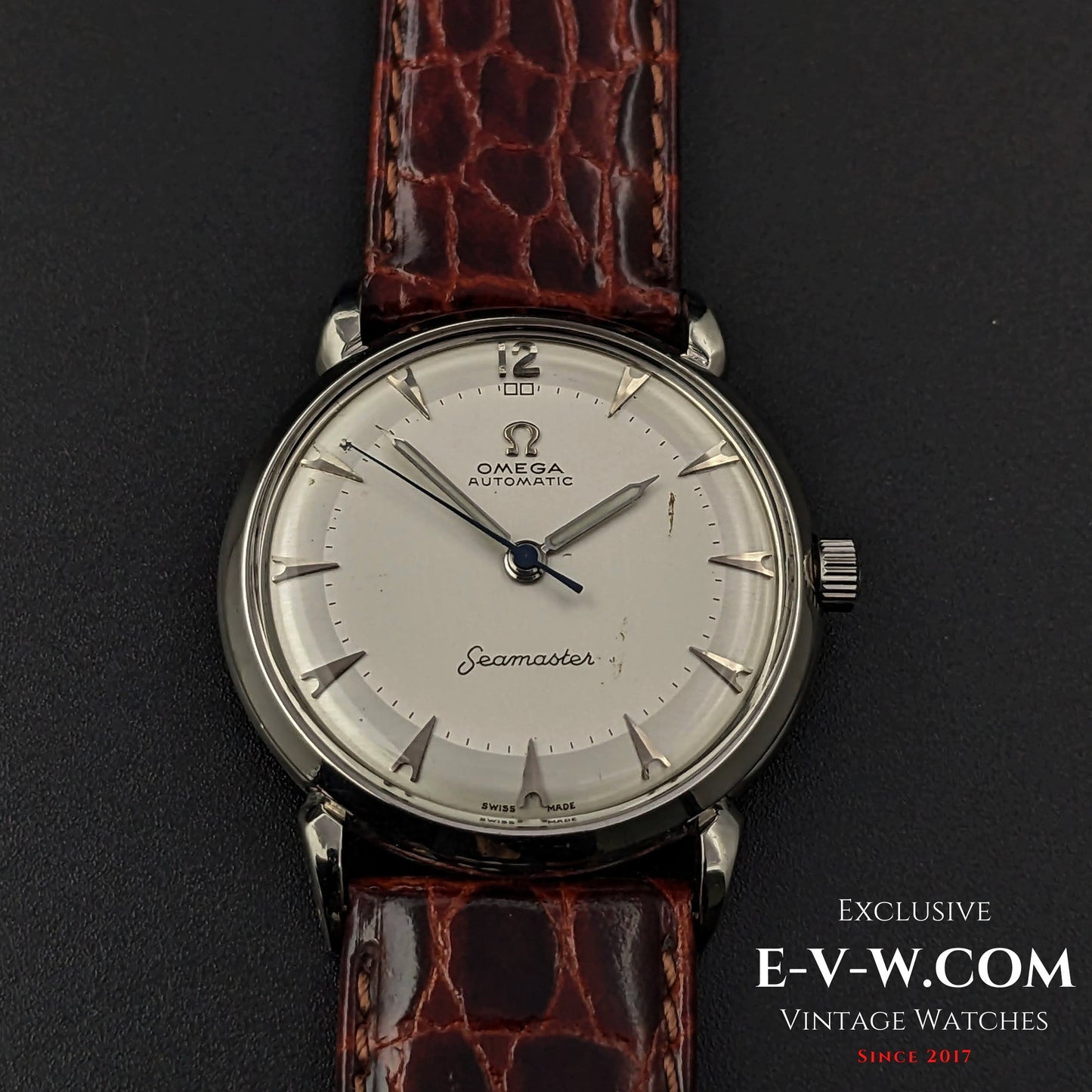 79 Years Old Vintage Omega Seamaster /Ref.  2445-1 / Cal.350 / Vintage 1944