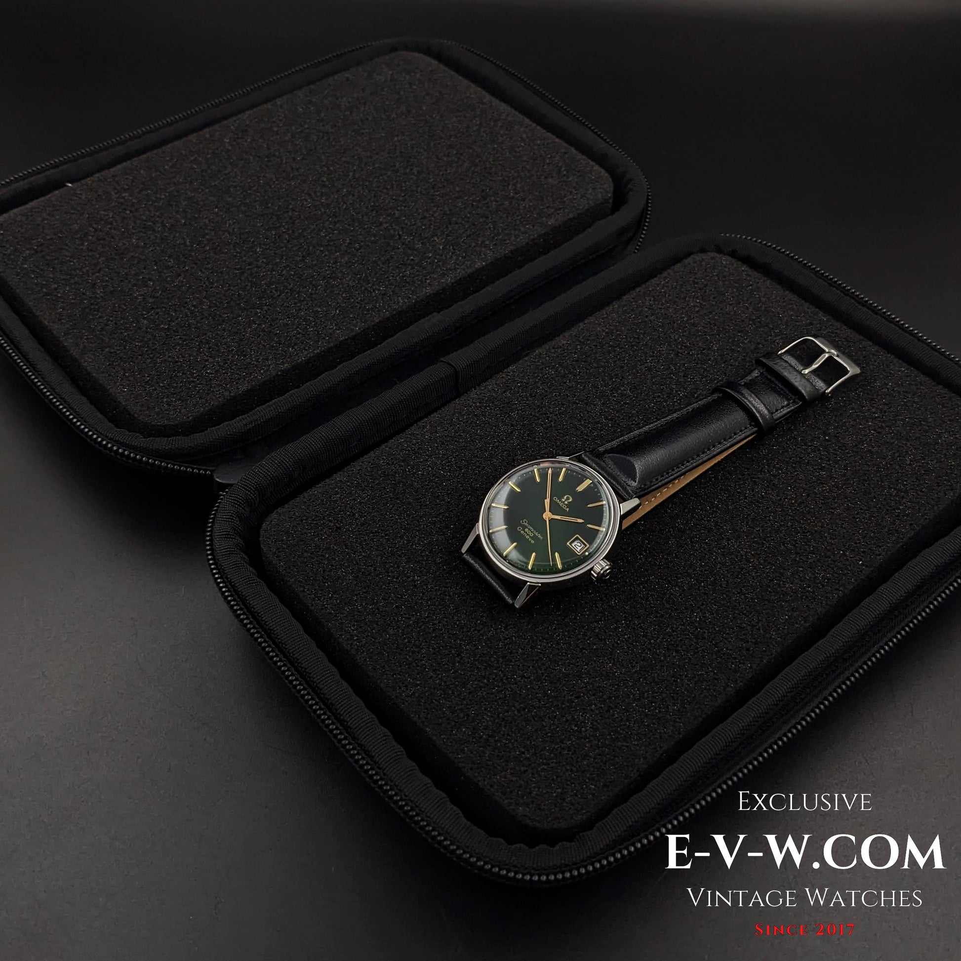 57 Years Old Vintage Omega Seamaster 600 / Green Dial /Ref. 13600011 / Cal.611 / 1966 Vintage