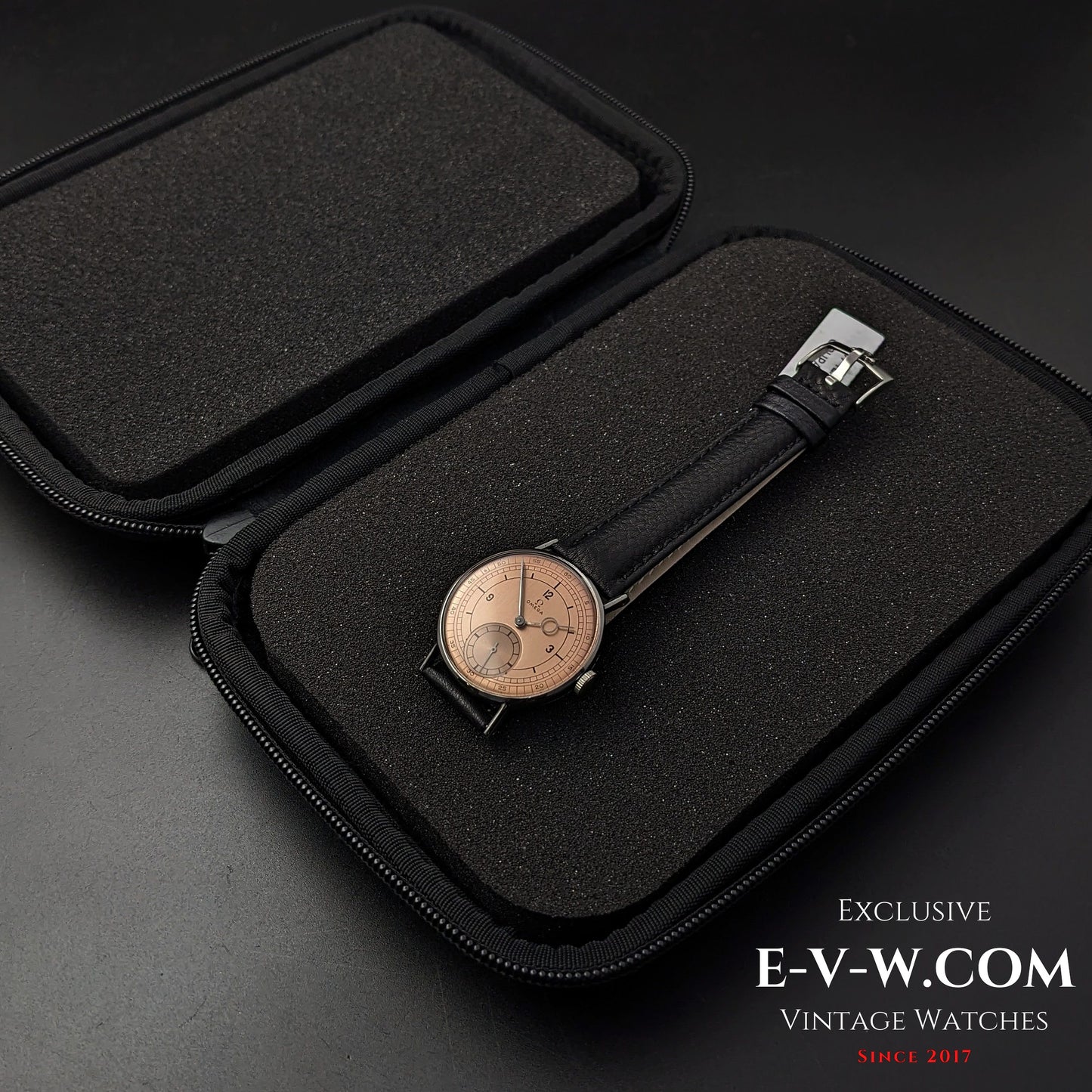 81 Years Old Vintage Omega Salomon / Rare Pontifex Hands / Cal. 30T2 / Vintage 1943