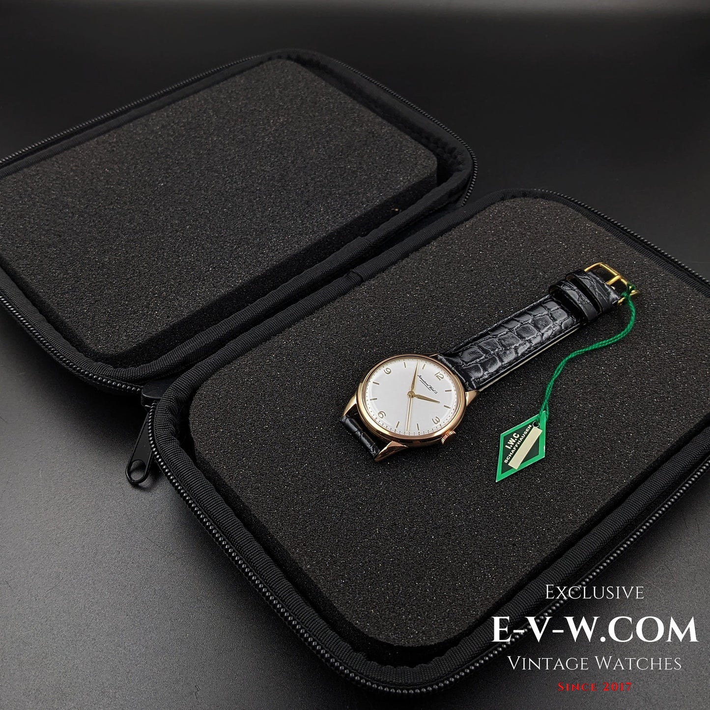 67 Years Old Vintage IWC Schaffhausen 18k Gold / Cal. 89 / Vintage 1956