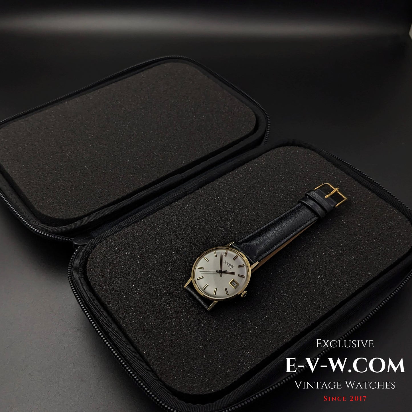 60 Years Old Vintage Eberhard & CO / 18k Gold/ Cal.236-12 B / Vintage 1960s