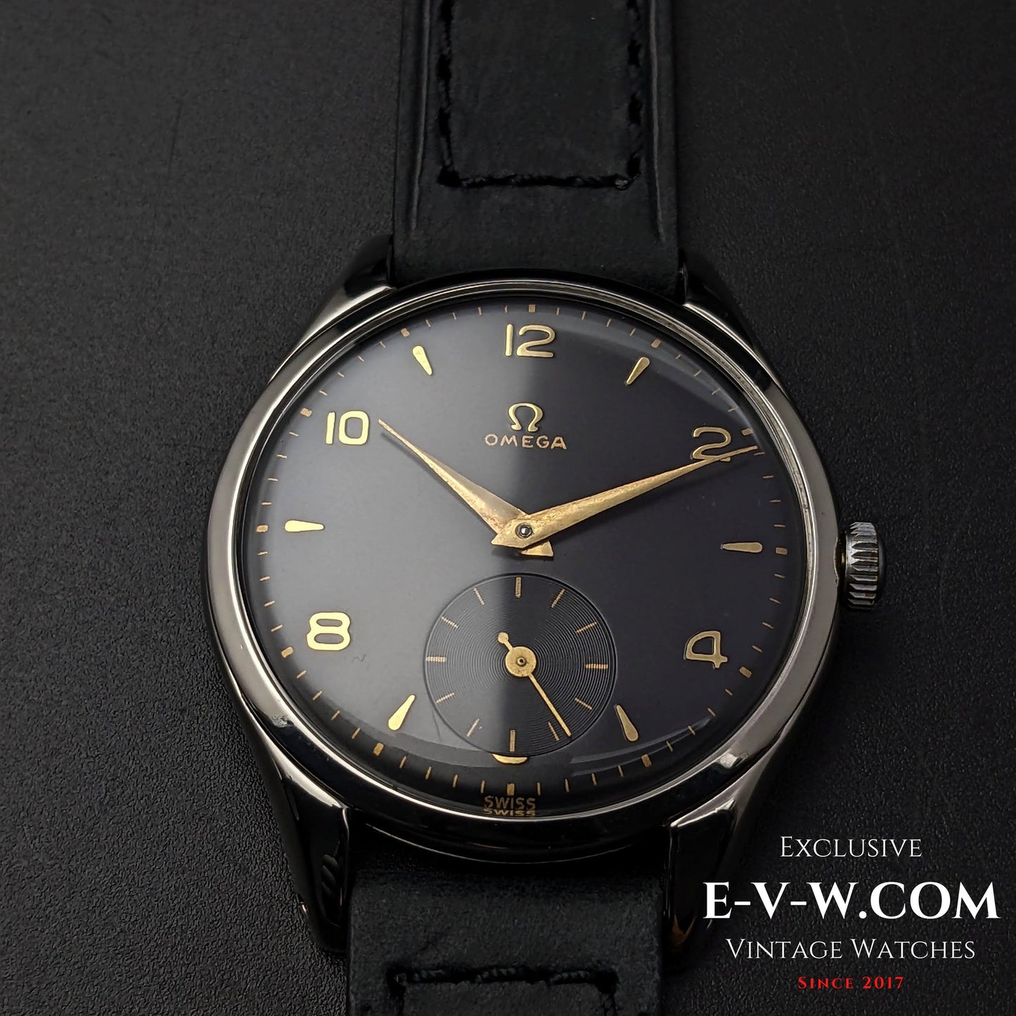 76 Years Old Vintage Omega Jumbo 38mm  Ref. 2505-5 / Cal.265 (30T2 1947Family) / Vintage