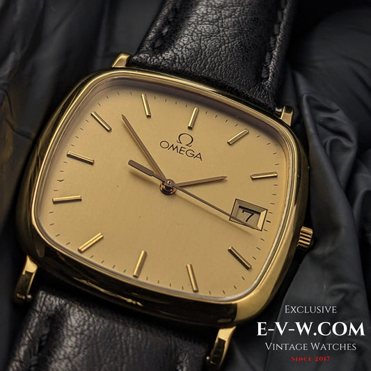 44 Years Old Vintage Omega De Ville / Steel Gold / Cal. 1430 / Vintage 1980