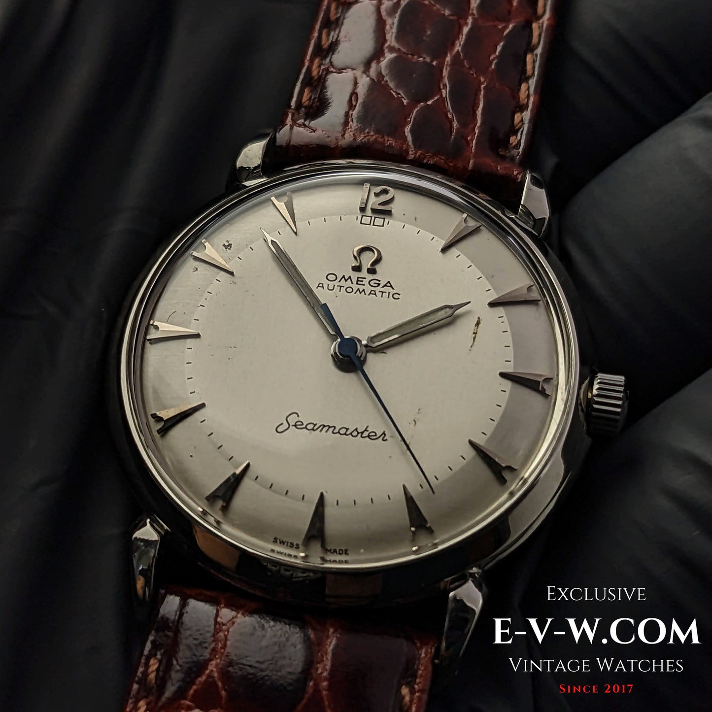 79 Years Old Vintage Omega Seamaster /Ref.  2445-1 / Cal.350 / Vintage 1944