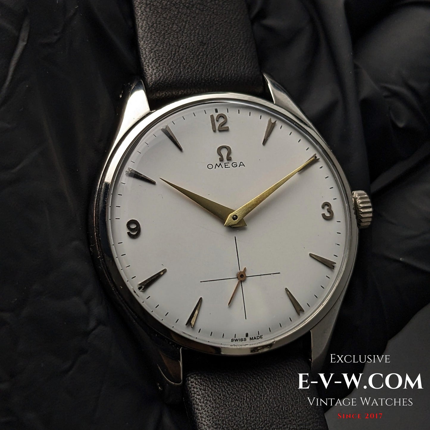 75 Years Old Vintage Omega JUMBO 38mm / Oversize / Ref. 2505 / Cal. 265 / Vintage 1950