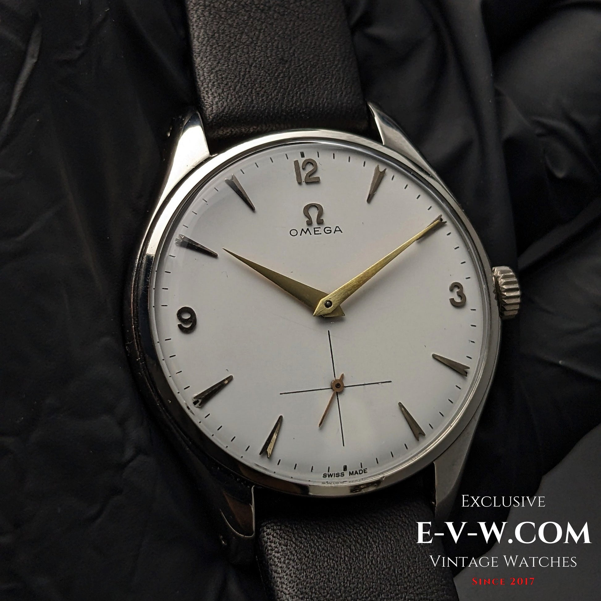 75 Years Old Vintage Omega JUMBO 38mm / Oversize / Ref. 2505 / Cal. 265 / Vintage 1950