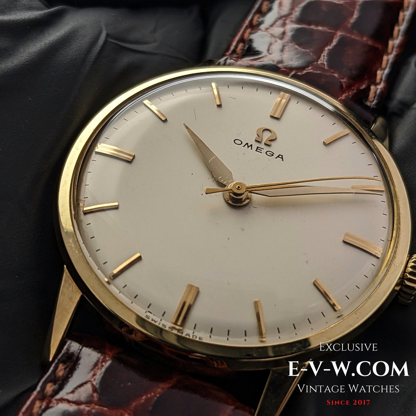 64 Vintage Omega 18k Solid Gold / Calatrava Ref. 14720 1 / Cal. 285 (30T2) Vintage 1960