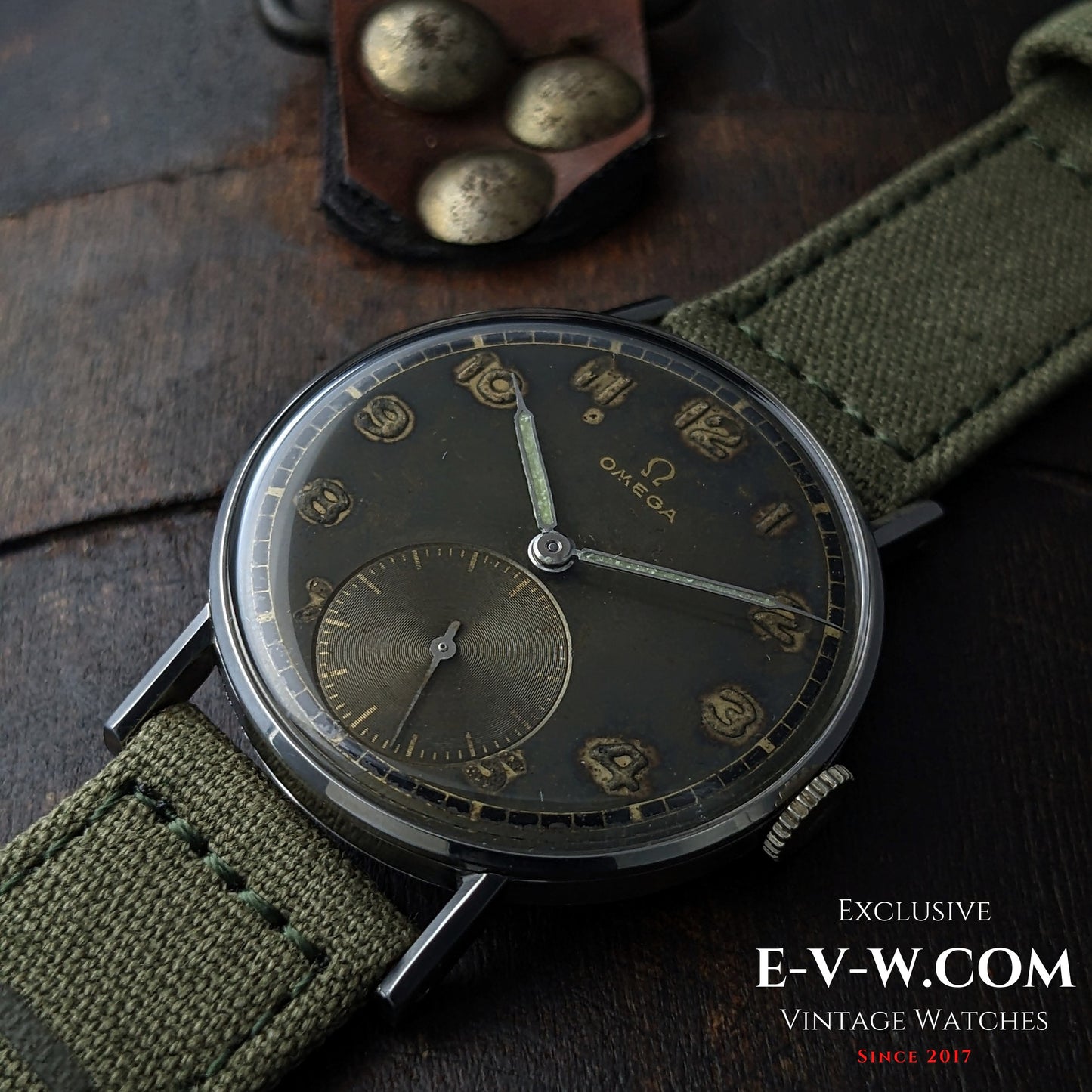 81 Years Old Vintage Omega WWII | Ref. 2383/2 | Cal. 30T2 | Vintage 1944 | Full service