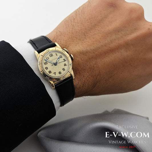Longines Weems Flugnavigationsgerät aus den 1940er Jahren (Kriegszeit) | Kal. 10L | Zweiter Weltkrieg 1944 | Instandgesetzt