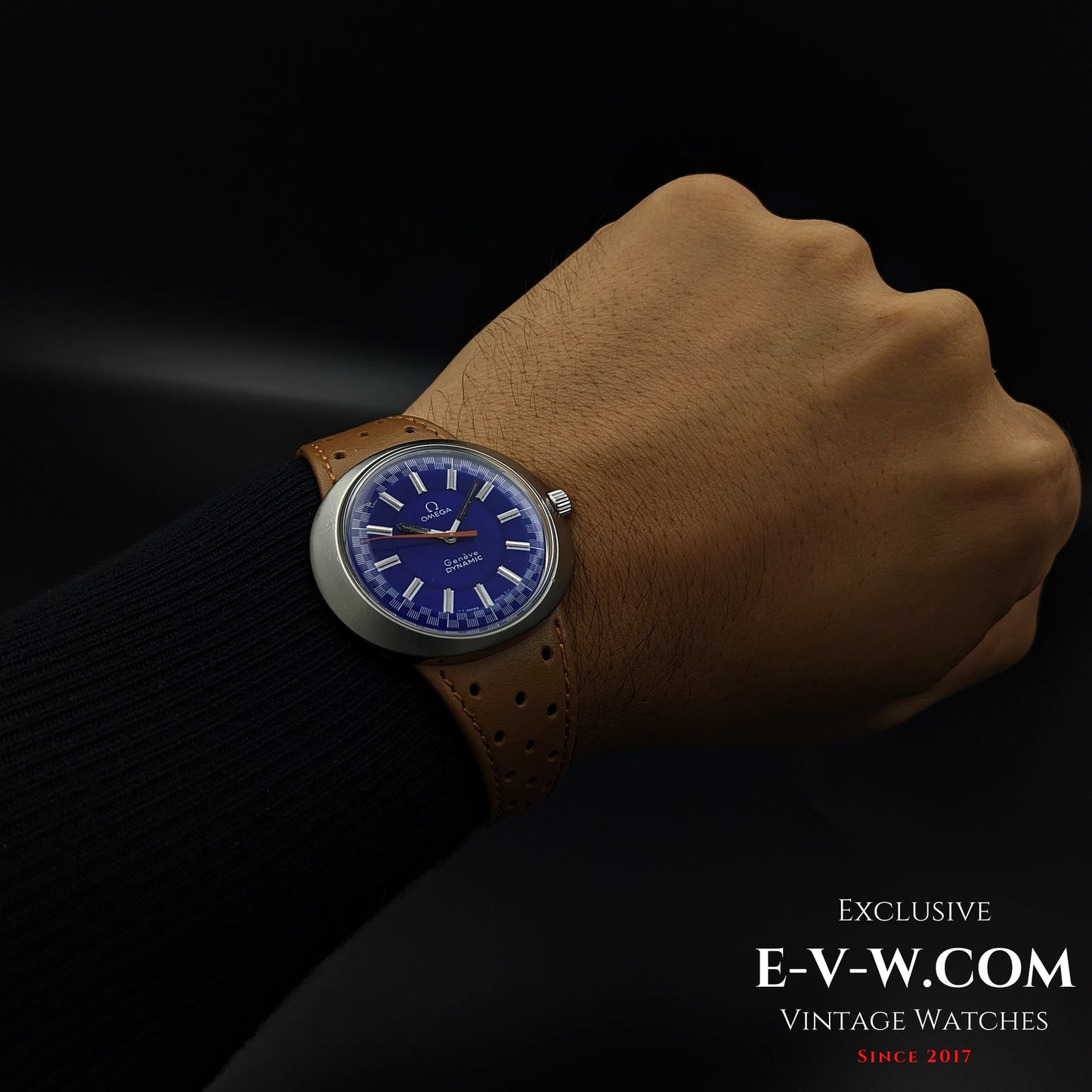 55 Years Old Vintage Omega Geneve Dynamic Racing / Ref. 135033 / Cal. 601 / Vintage 1969