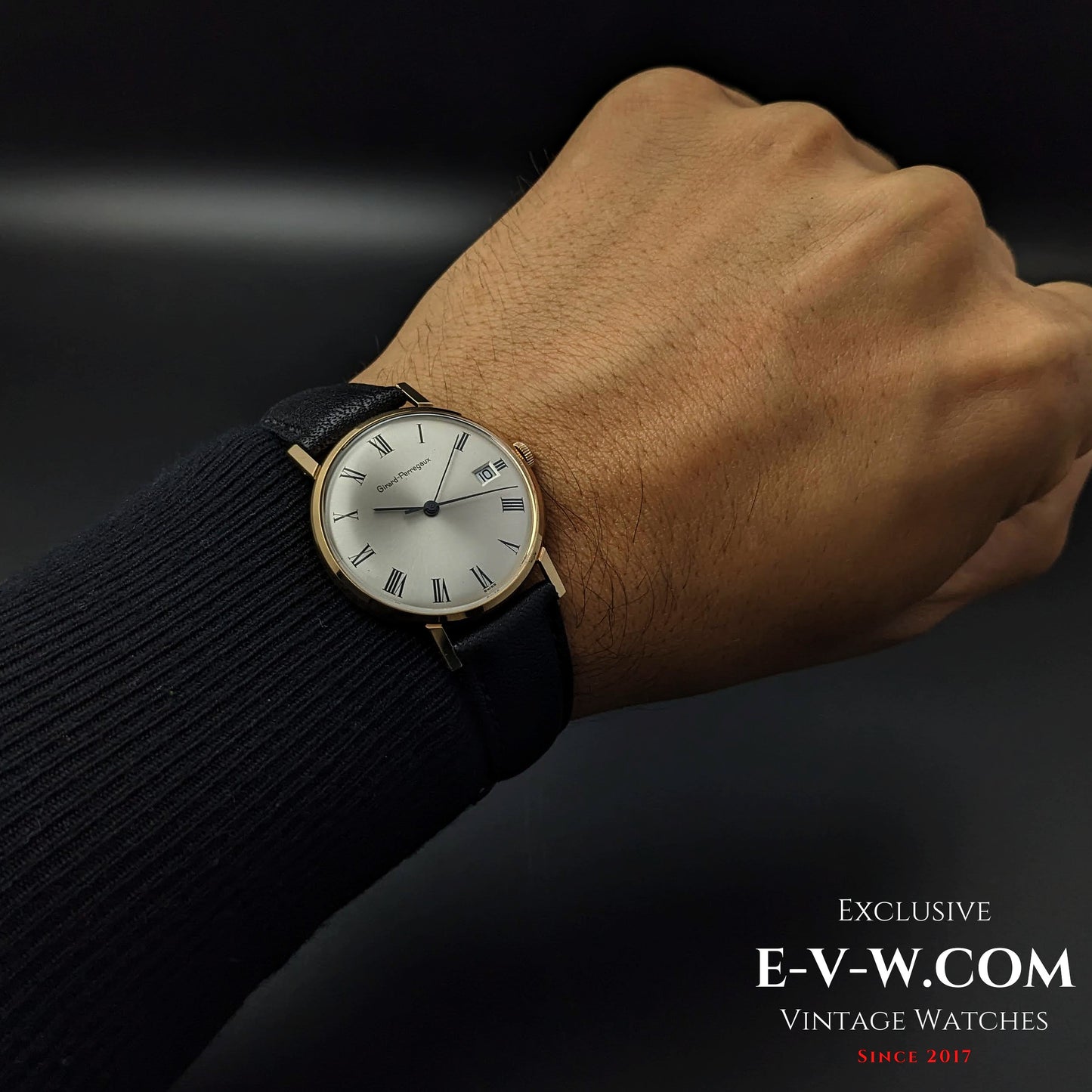 60 Years Old Vintage Girrard Perregaux Classic 18k Gold / Cal.266 / Vintage 1960