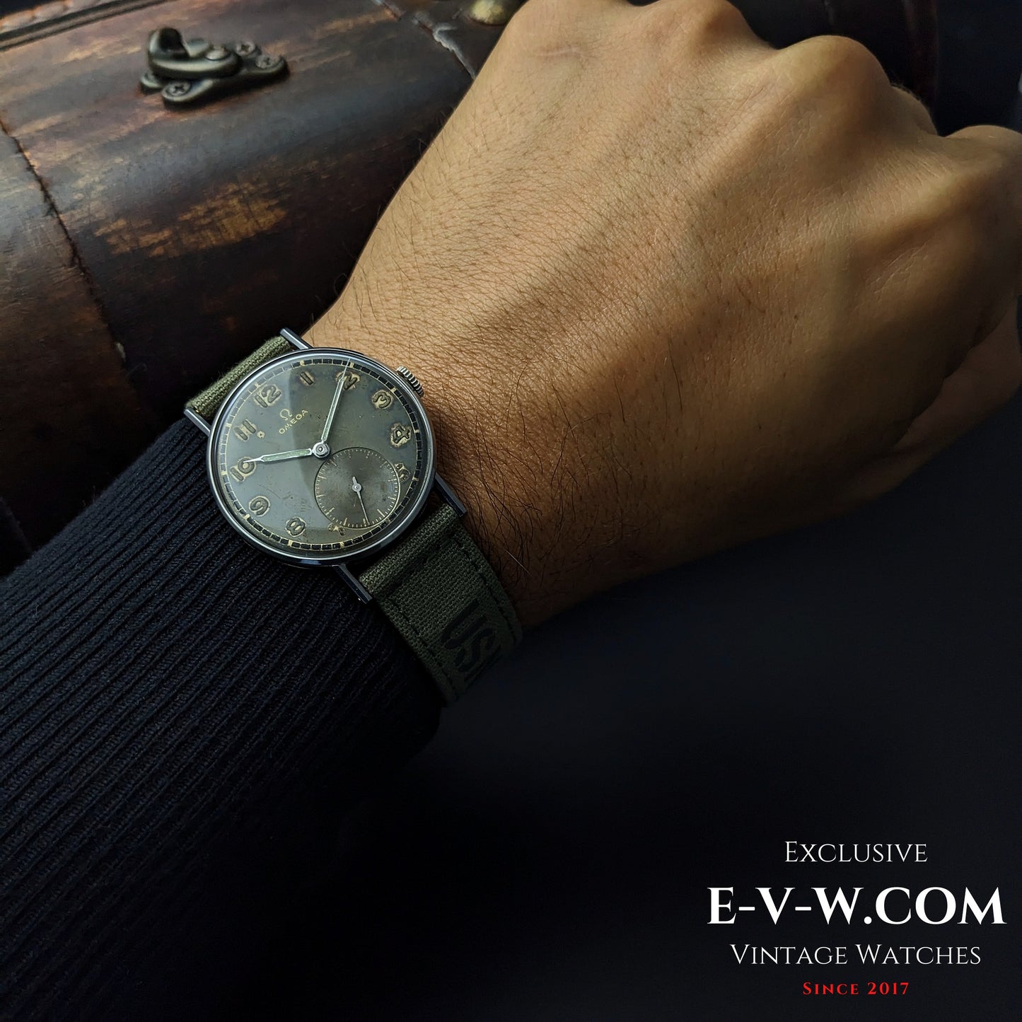 81 Years Old Vintage Omega WWII | Ref. 2383/2 | Cal. 30T2 | Vintage 1944 | Full service